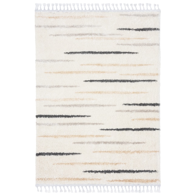 Home Dynamix Marcella Emily 8 X 10 Ivory Multicolor Geometric Area Rug In The Rugs Department At Lowes Com