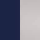 Dark Blue with Brushed Nickel Trim