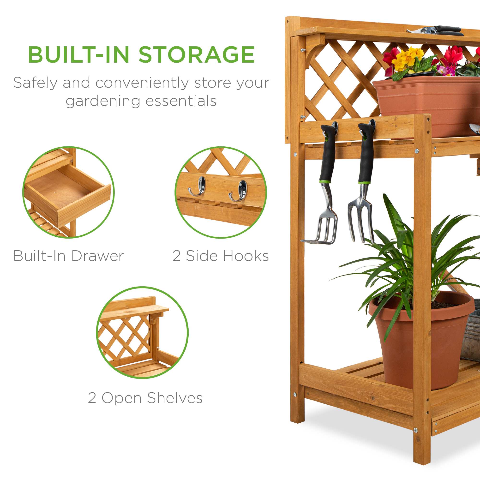 Best Choice Products SKY1172 Potting-Benches - View #3