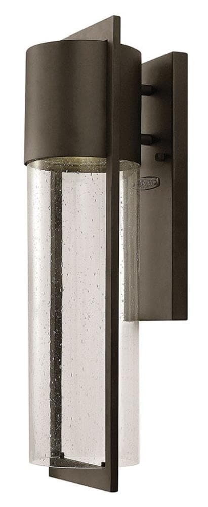 Hinkley 1324KZ-LED Shelter 20.5-in H Bronze Hardwired Dark Sky Integrated LED Outdoor Wall Light