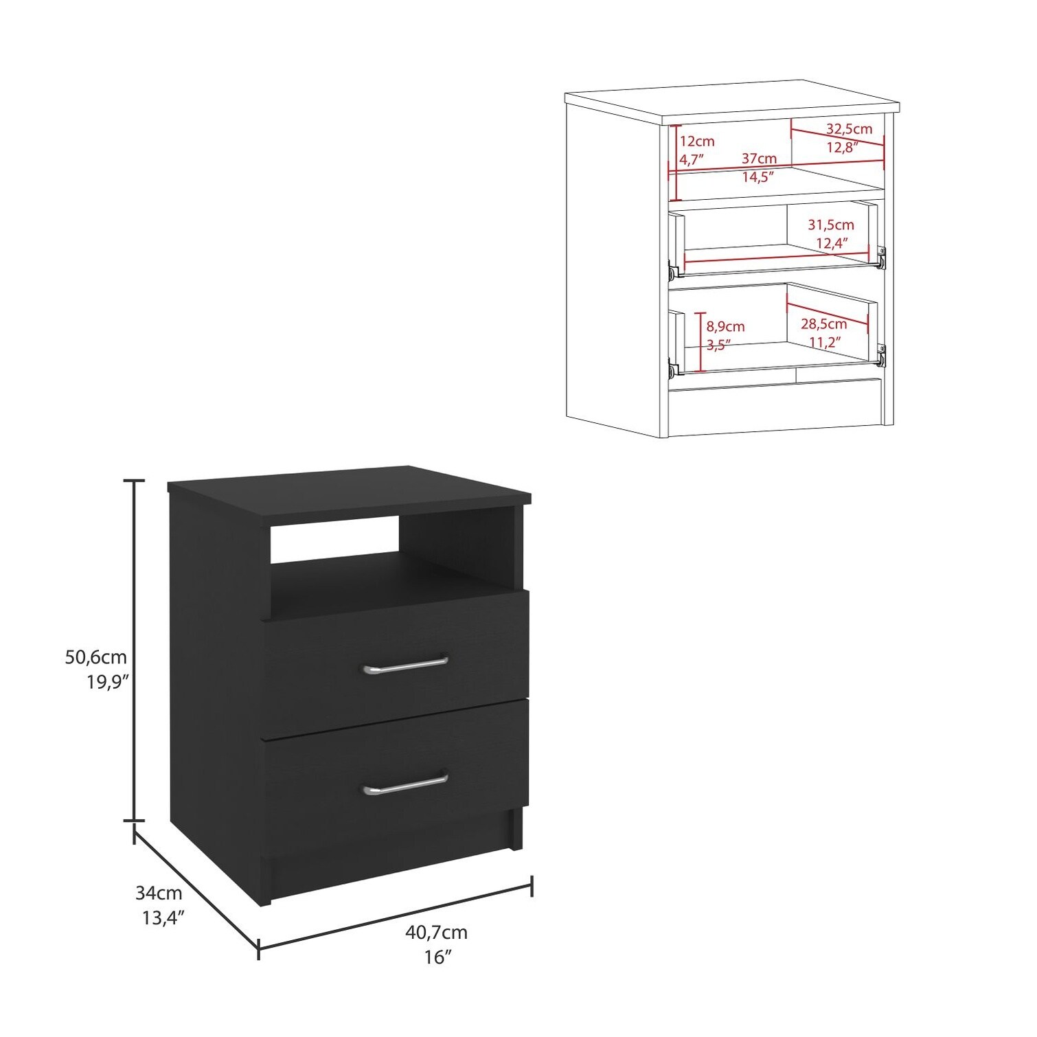 BBabe OXIA6B0FZOJT nightstands - View #4
