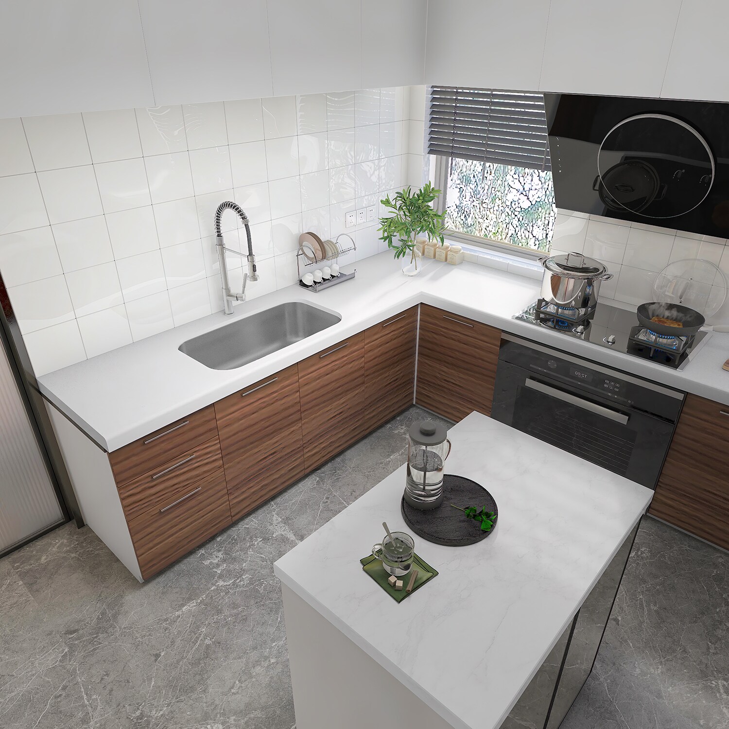 Sinber MU3118SR Kitchen-Sinks - View #6