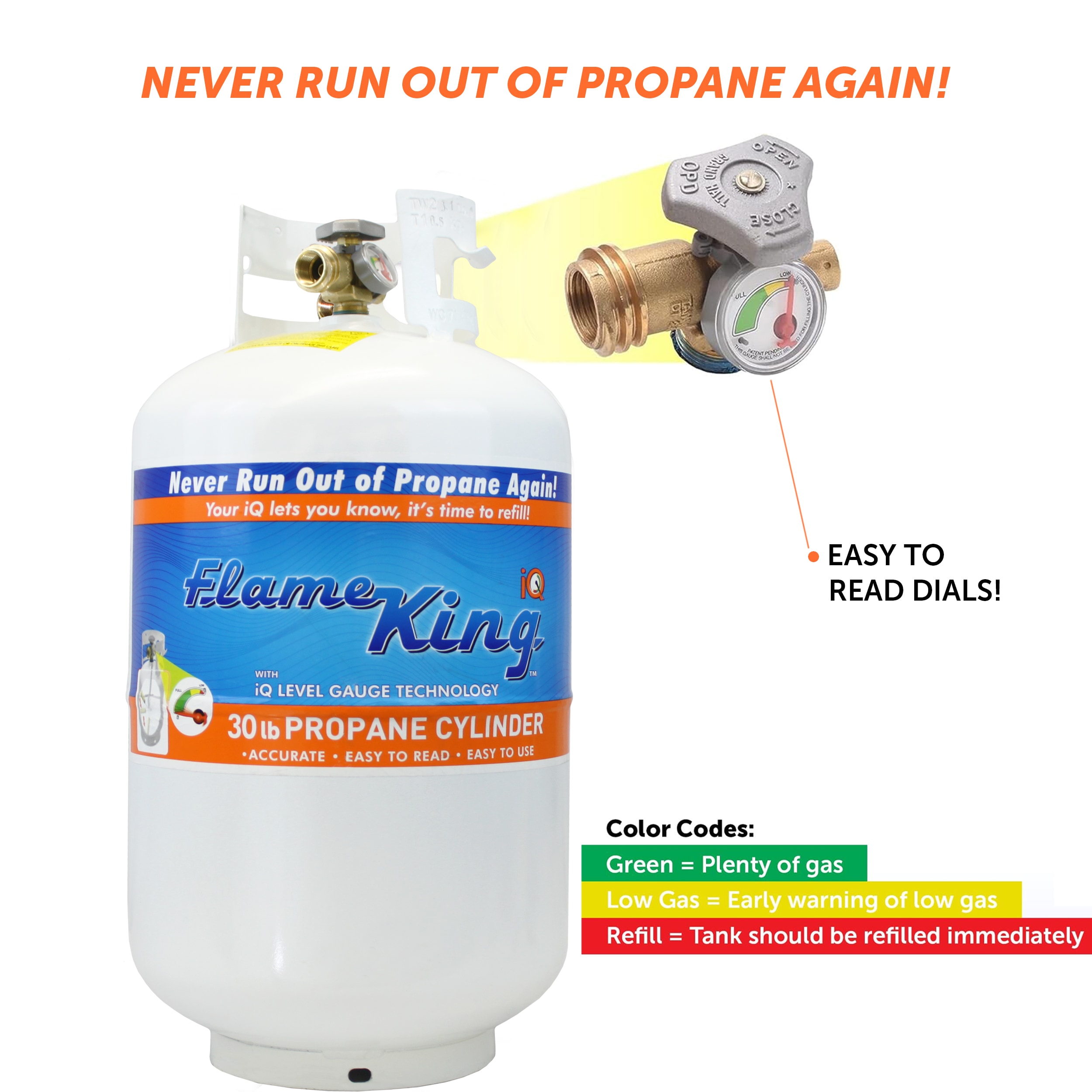Flame King YSN330 Propane-Tanks-Accy - View #3