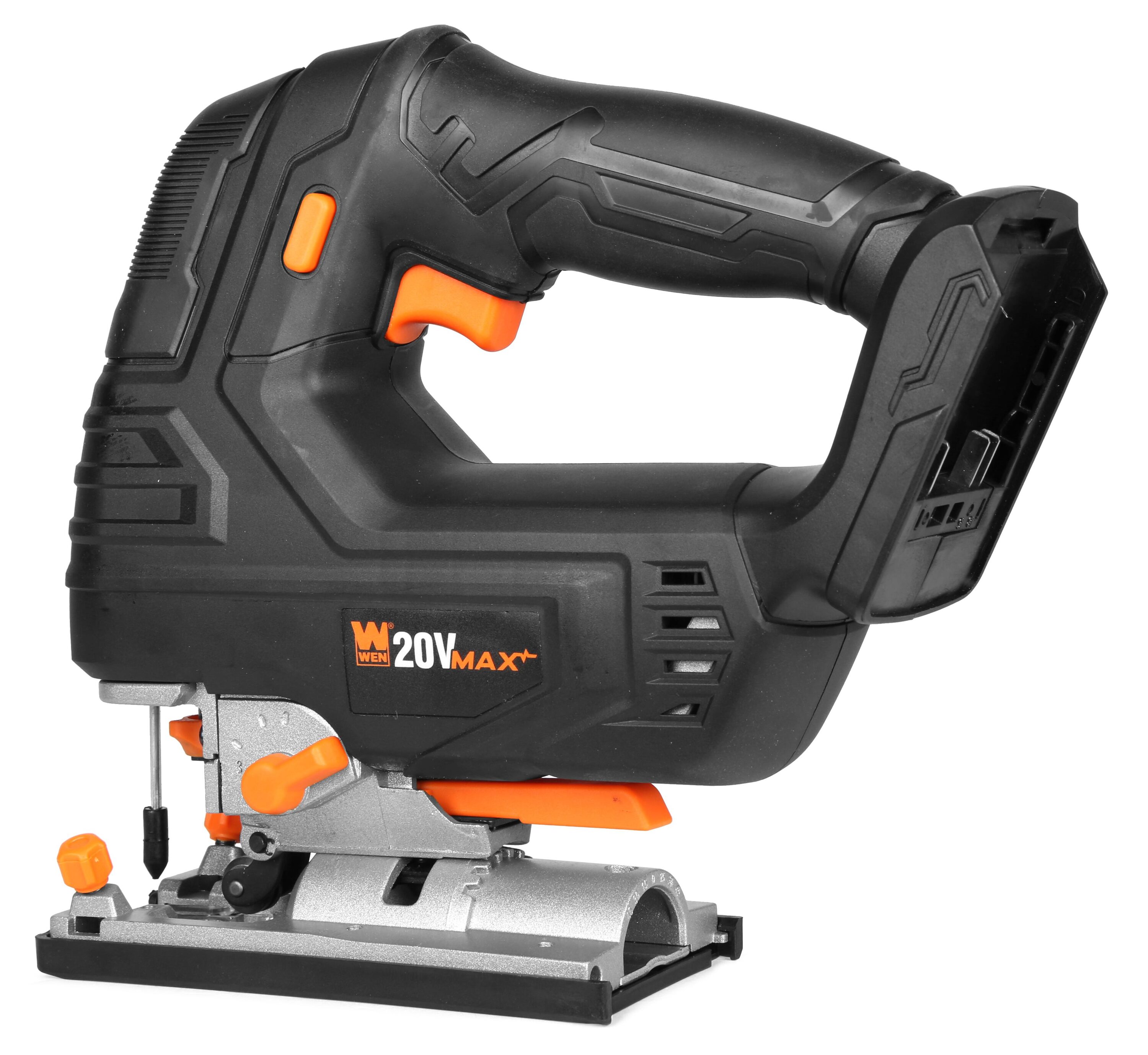 WEN 20-volt Brushless Variable Speed Keyless Cordless Jigsaw (Bare Tool) in  the Jigsaws department at