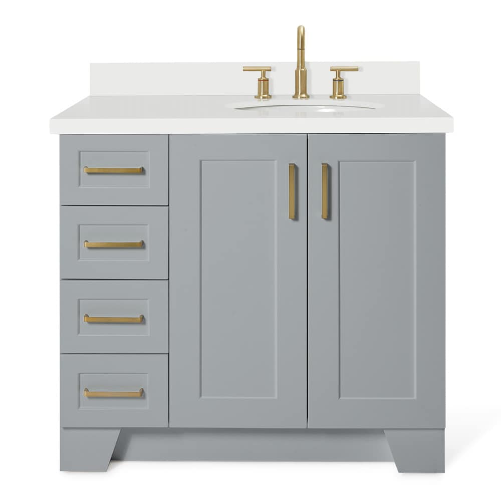 ARIEL Q037SRWQOVOGRY Bath-Vanity-Combo - View #2