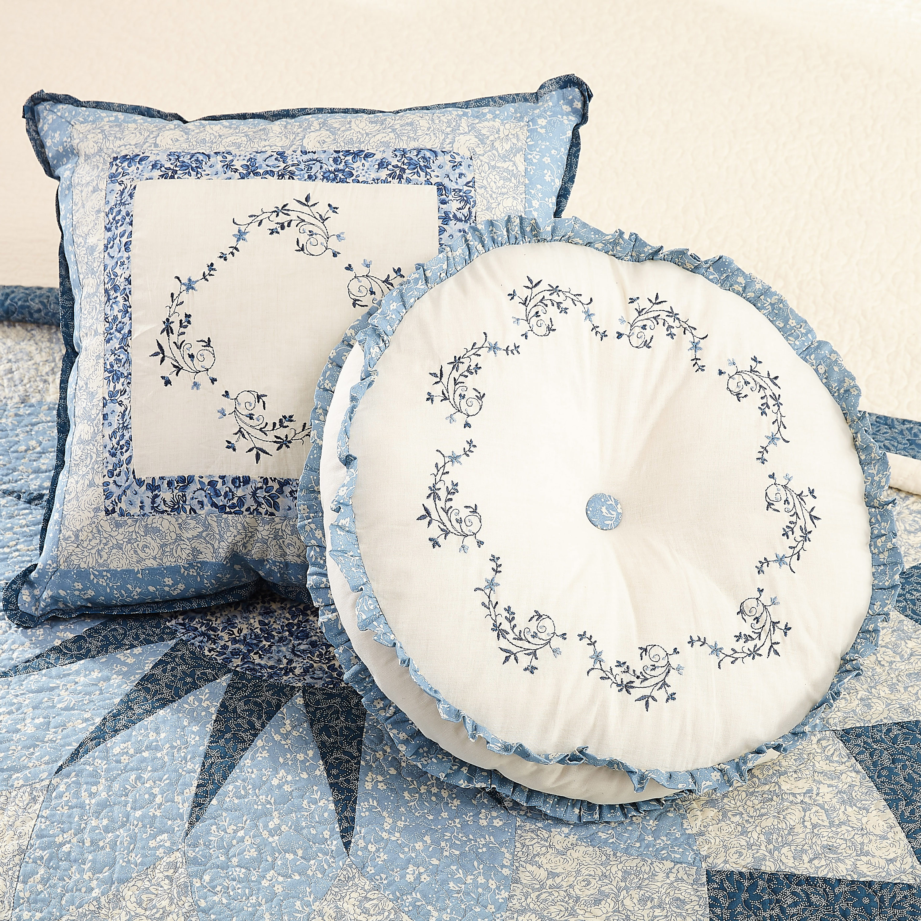 Modern Heirloom A068318BLIUE Accent-Pillows - View #2