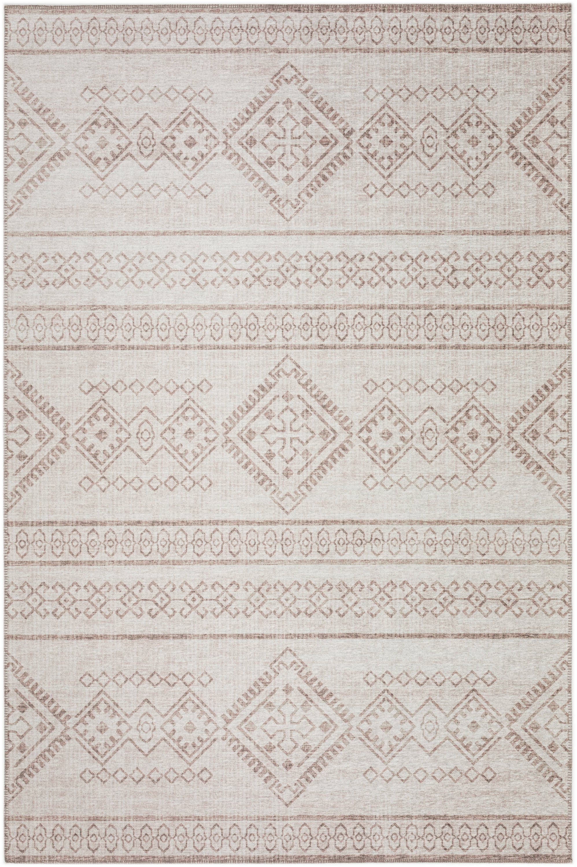 Addison Rugs AYU44TA10X14 Yuma 10 x 14 (ft) Chenille Taupe Rectangular Indoor/Outdoor Geometric Southwestern Area rug