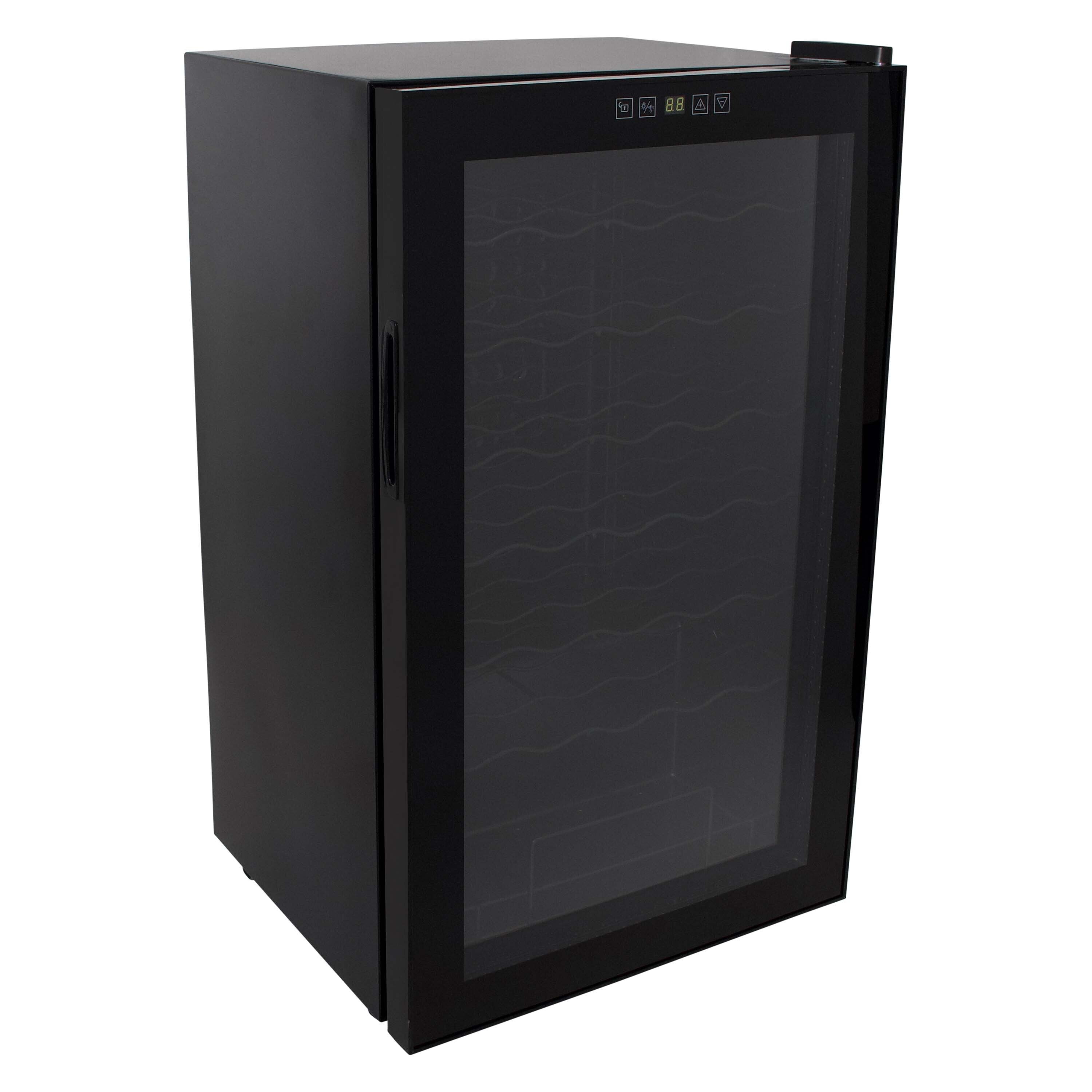 Avanti 19.5-in W 34-Bottles Platinum Freestanding Indoor Wine Cooler ...