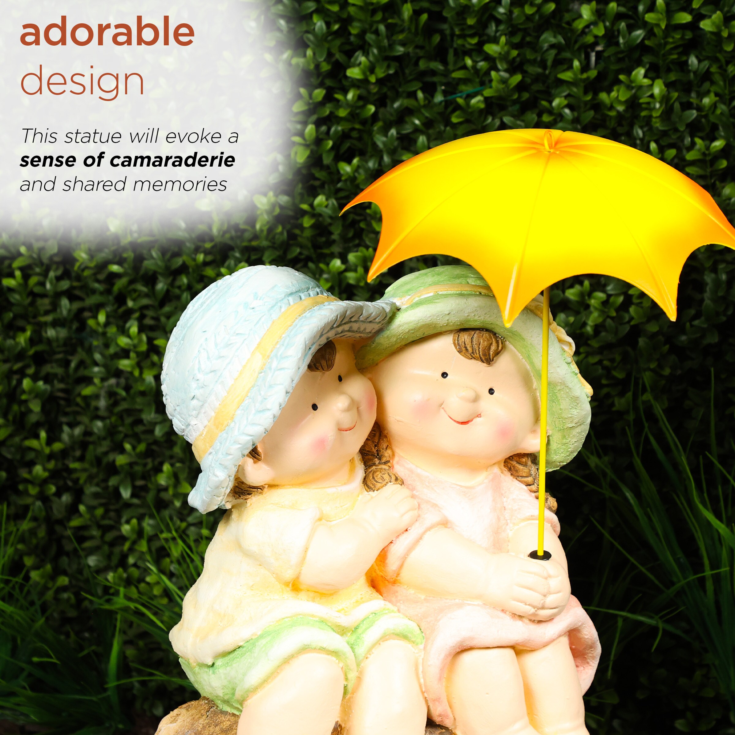 Alpine Corporation QWR1370 Garden-Statue - View #9