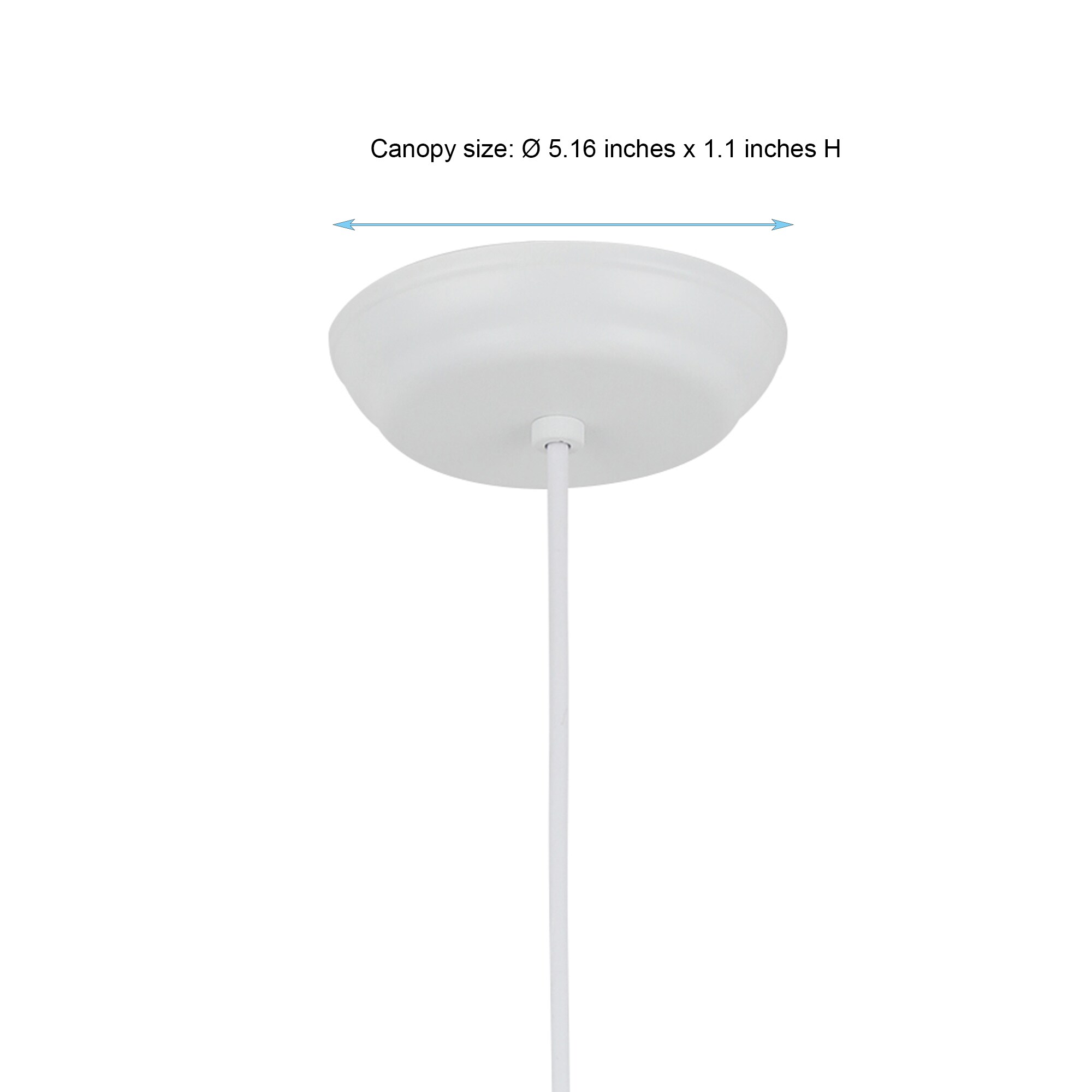 Project Source HRK0991A WH Pendant-Lights - View #5