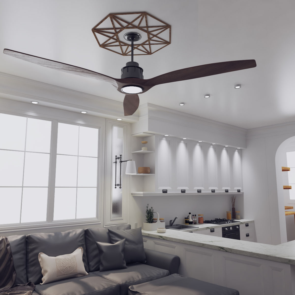 Ekena Millwork CM17DU2 Ceiling-Medallions - View #2