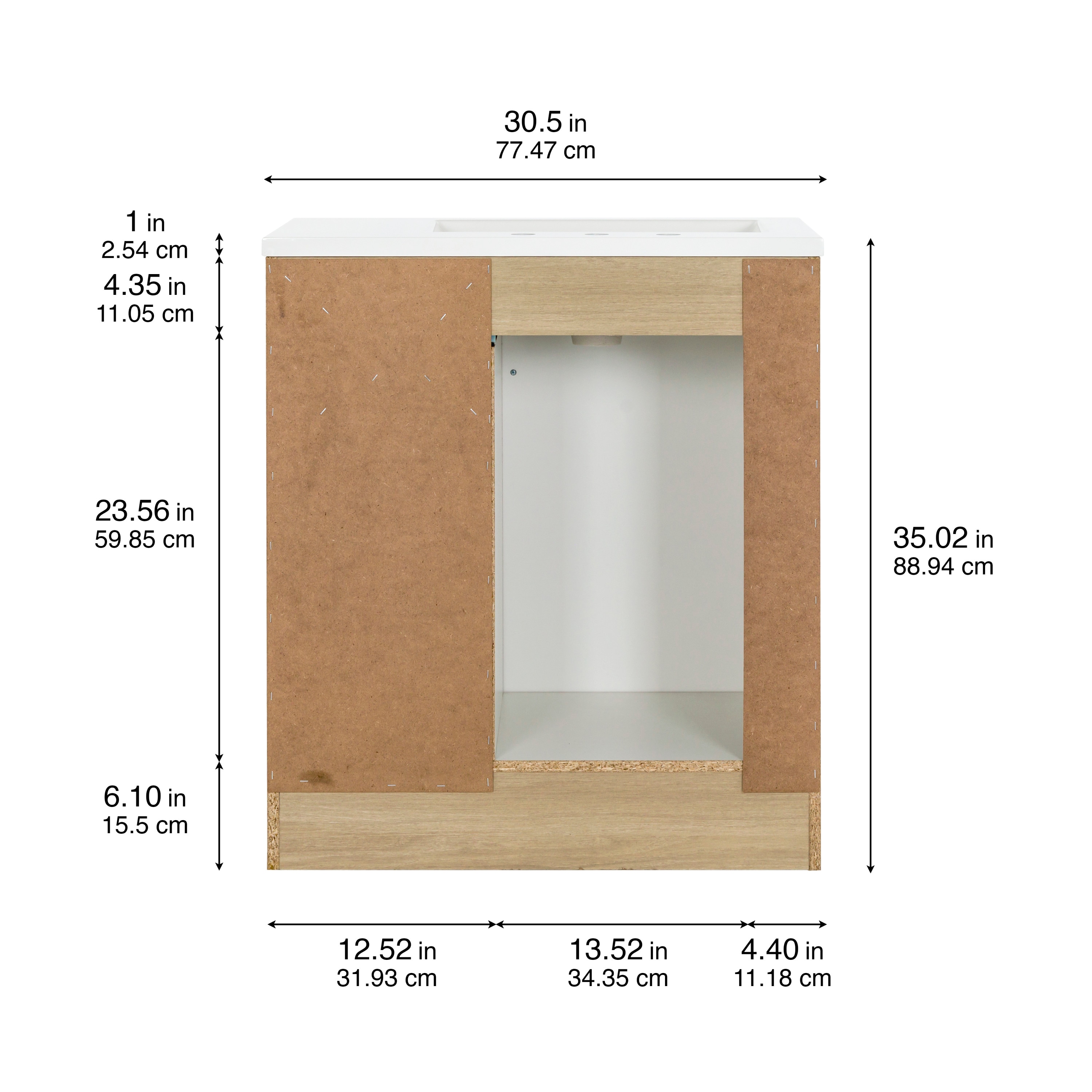 Project Source DV30P2-BK Bath-Vanity-Combo - View #5
