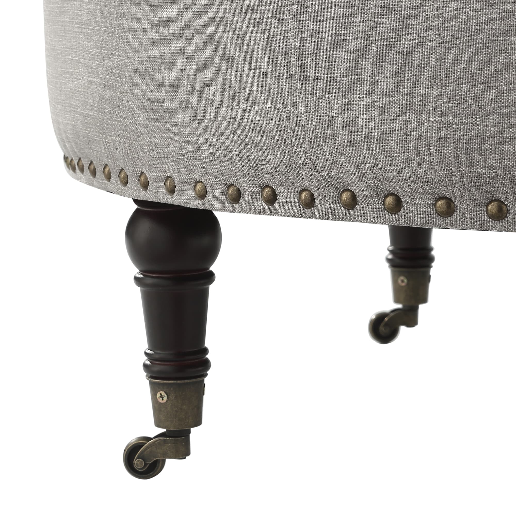 Rustic Manor RON13-03GR-LS Indoor-Ottomans - View #5