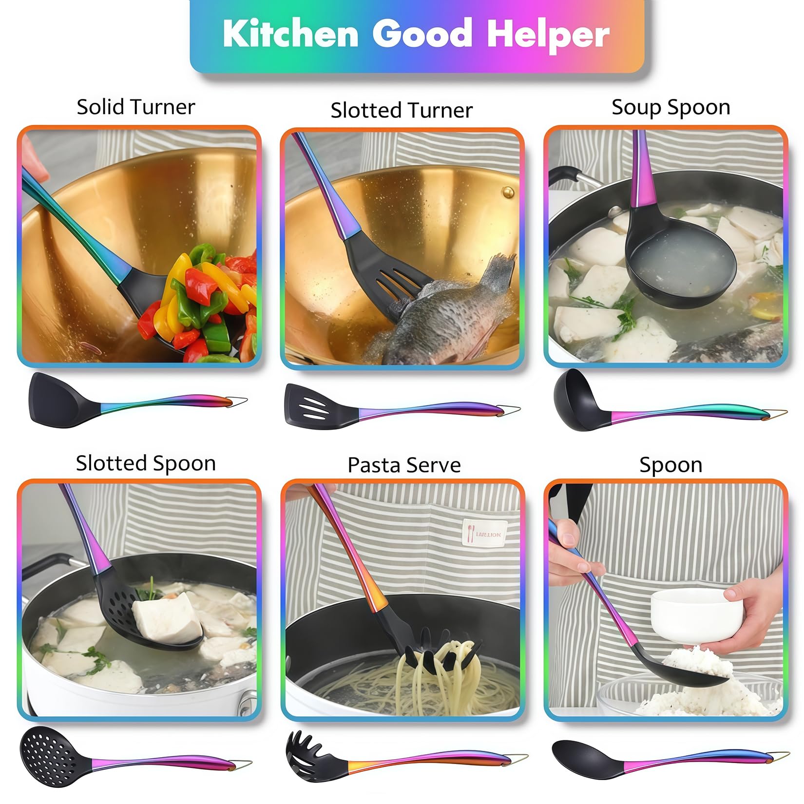 DHMHD LDH0814X160 Kitchen-Utensils - View #6