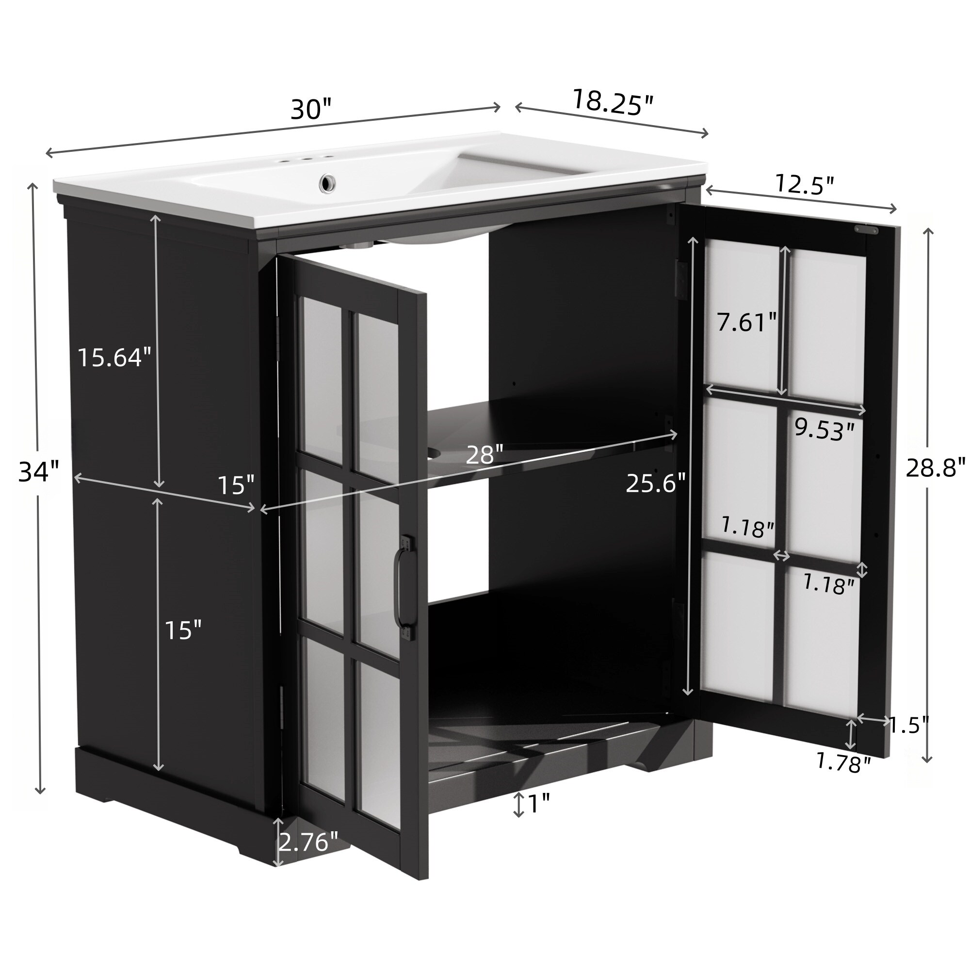 Tatayosi RY-P279904B Bath-Vanity-Combo - View #17