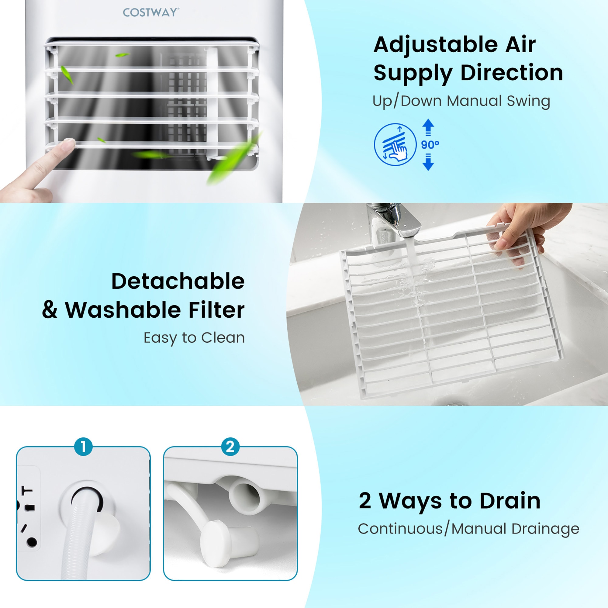 Costway LWS00213 Portable-Air-Conditioners - View #9