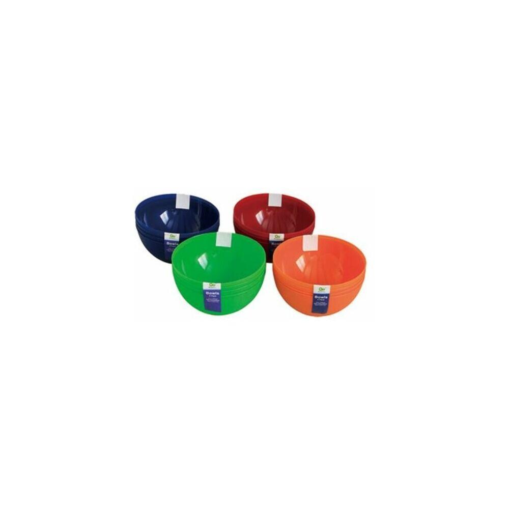 DDI DLR424148  1891652 Round Bowls Assorted Colors Case of 48
