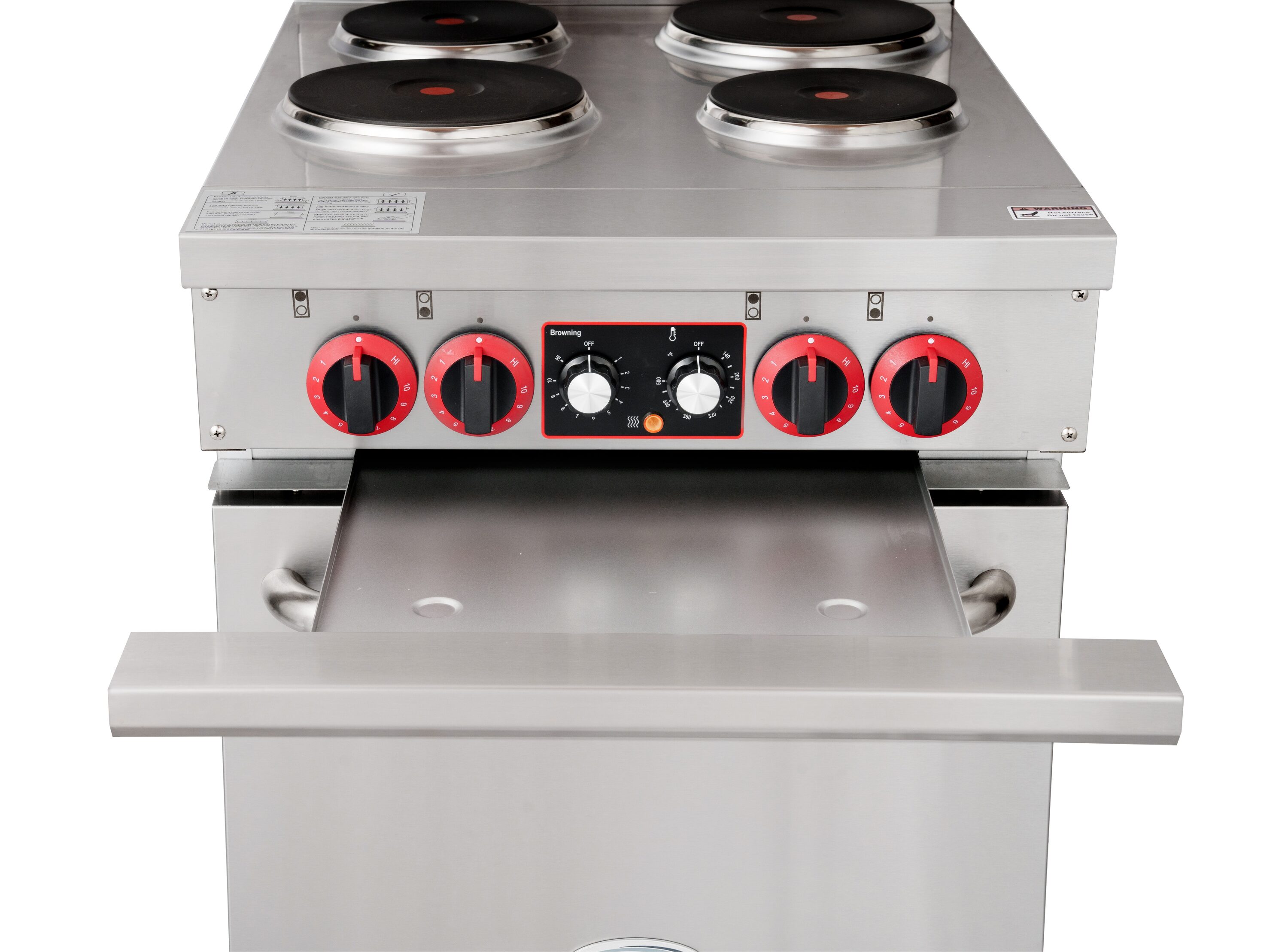 KoolMore LOW-KM-CR24-E Freestanding-Electric-Ranges - View #9