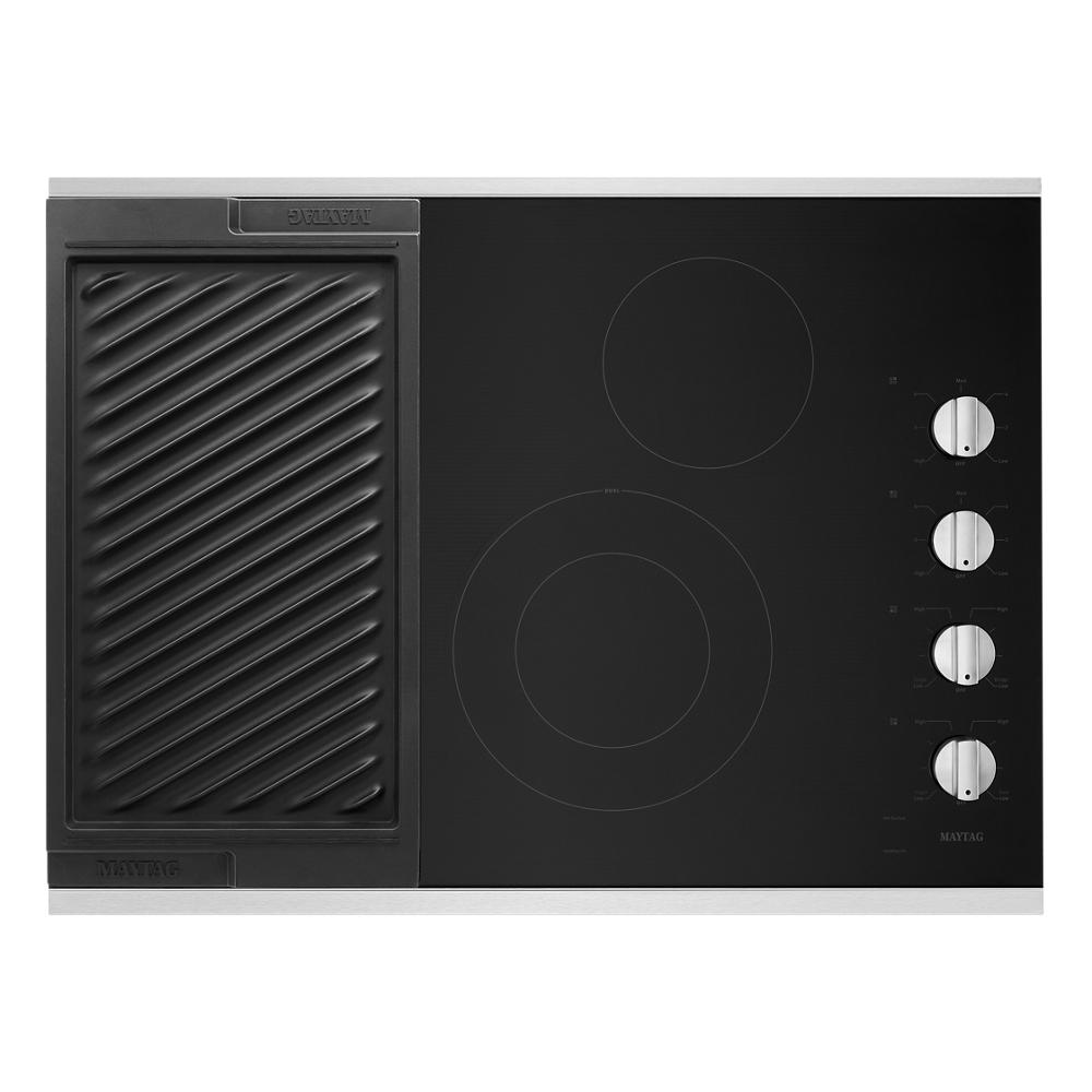 Griddle With Drain For Induction Cooktop