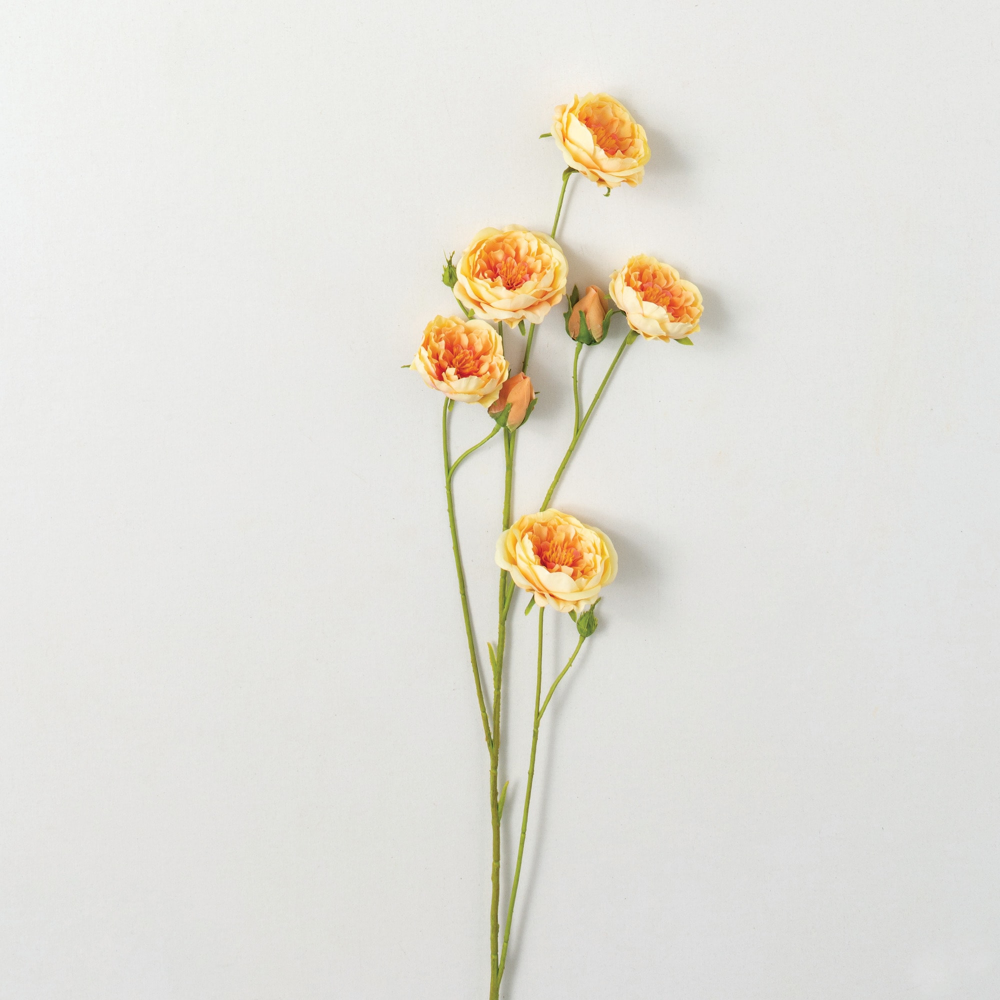 Sullivans GA1688 YE 42.5-Inches Yellow Indoor Desktop Rose Artificial flower