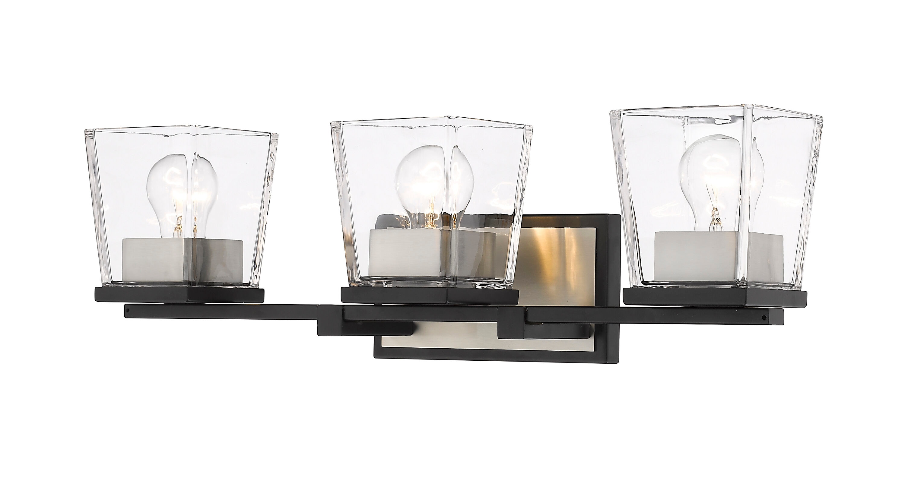 Z-Lite 475-3V-MB-BN Bleeker Street 25-in 3 -Light Multiple finishes Multiple colors Transitional Vanity light