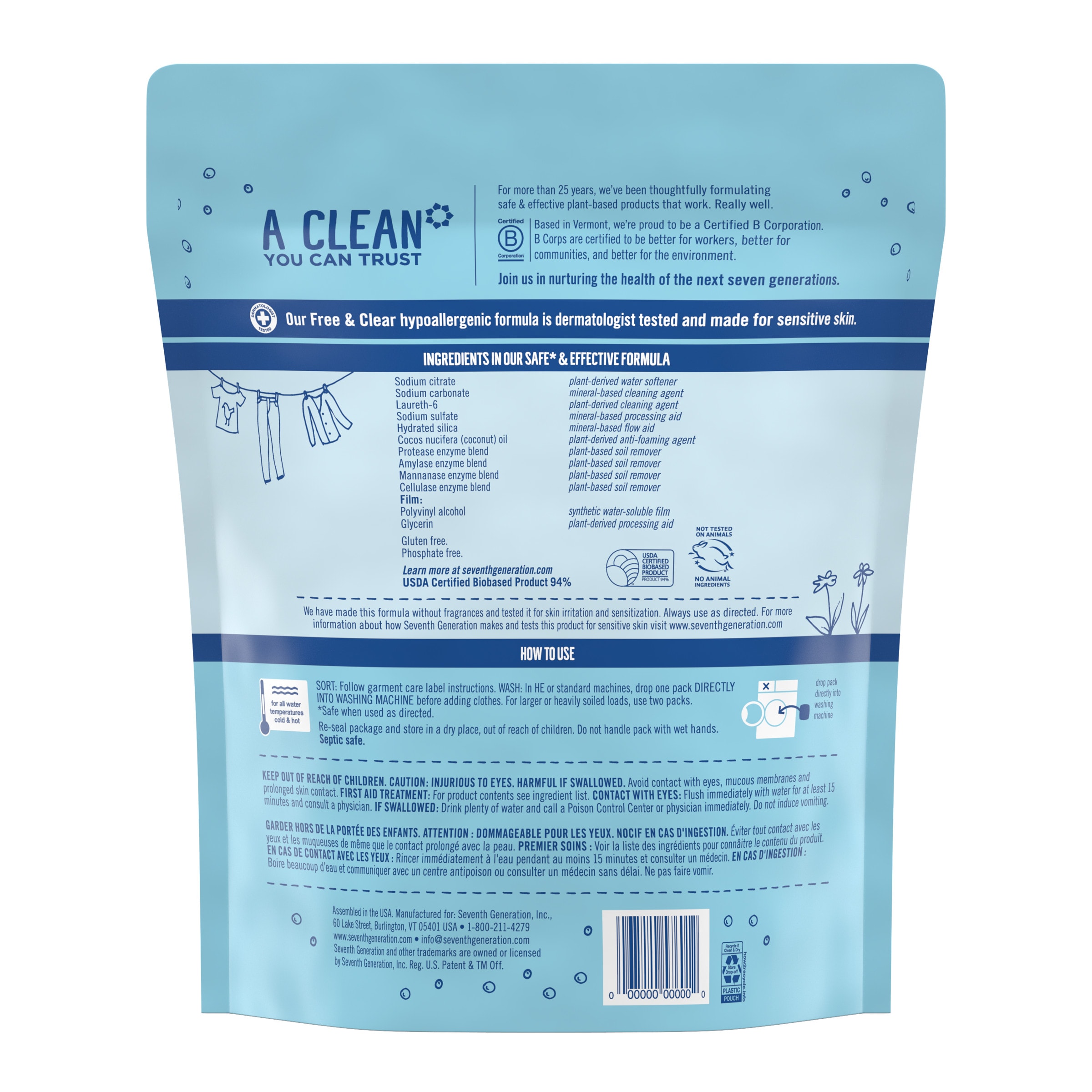 Seventh Generation 000000000067248913 Laundry-Detergent - View #3