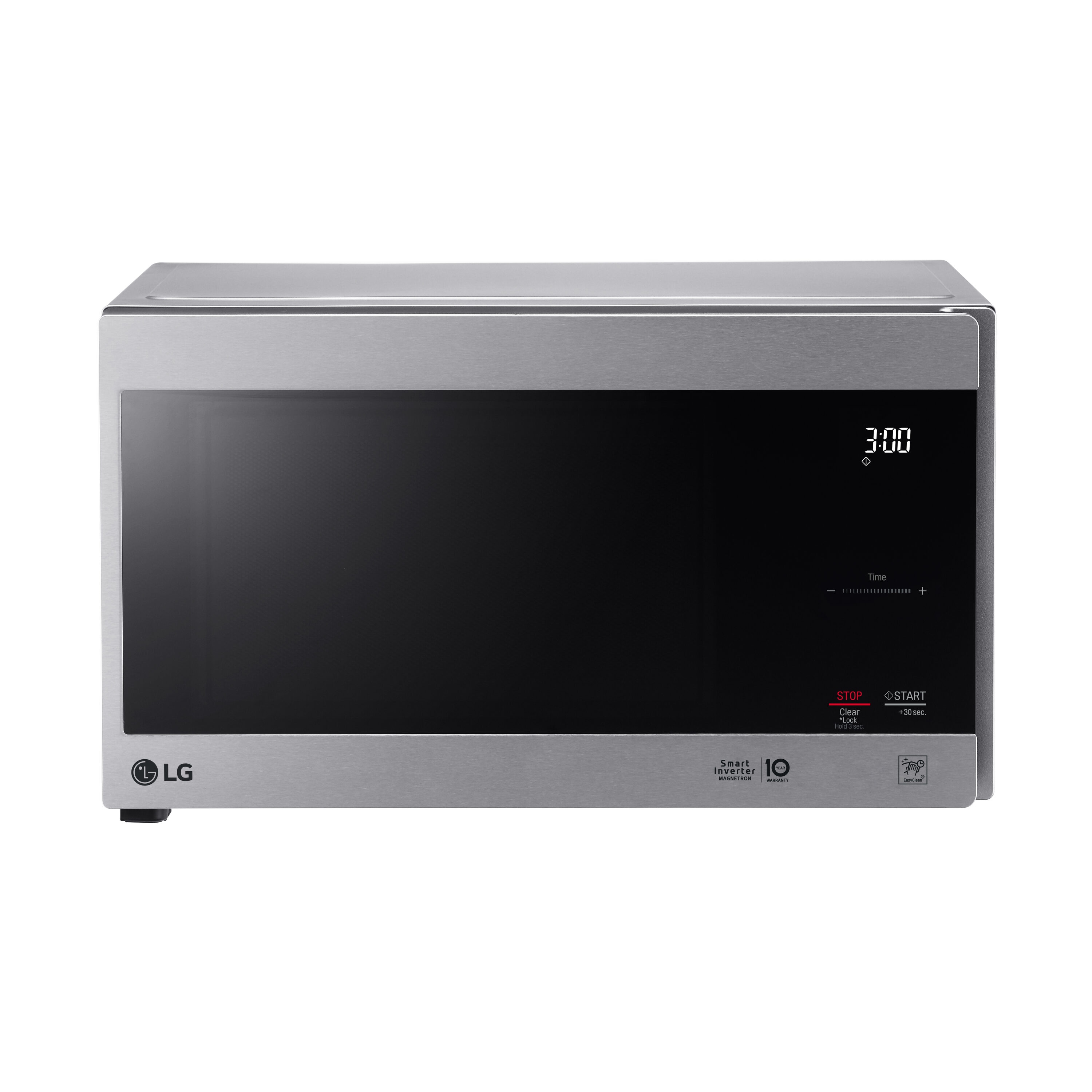 LG - 0.7 Cu. Ft. Stainless-Steel Compact Microwave