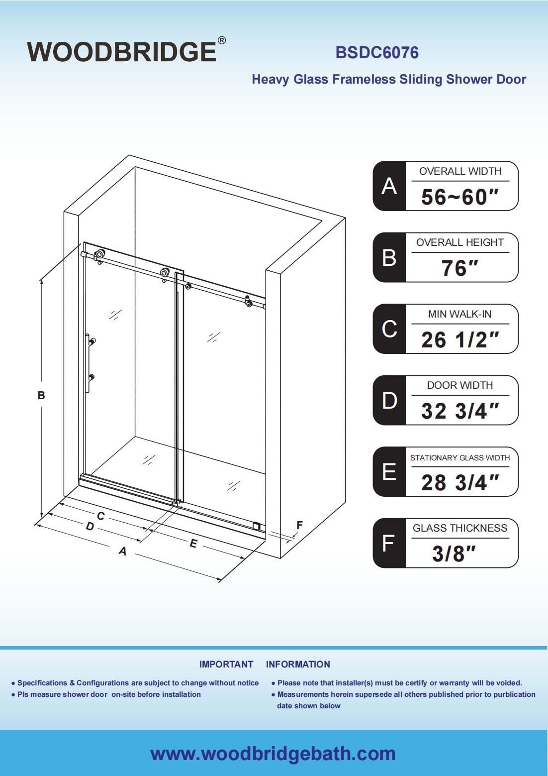 Woodbridge LS642 Shower-Doors - View #14