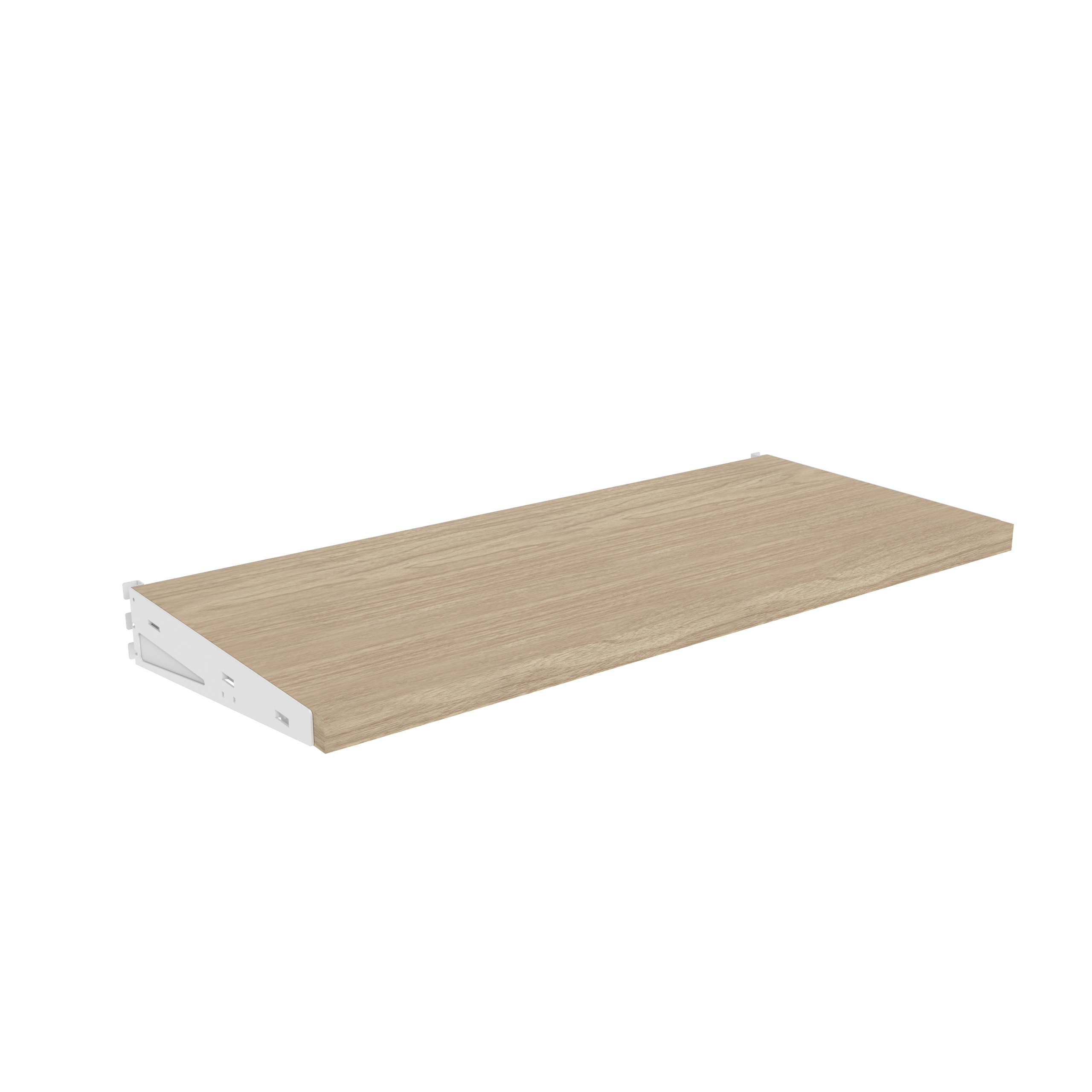 Origin 21 WD3SHK-16-OAK 36.57-in x 16.1-in D Natural Oak Solid Shelving Wood closet shelf kit