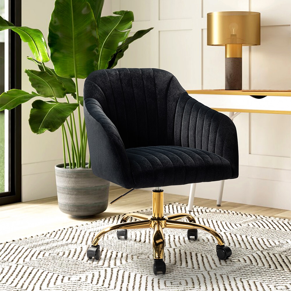 14 Karat Home CHDT0084-BLACK Office-Chairs - View #2