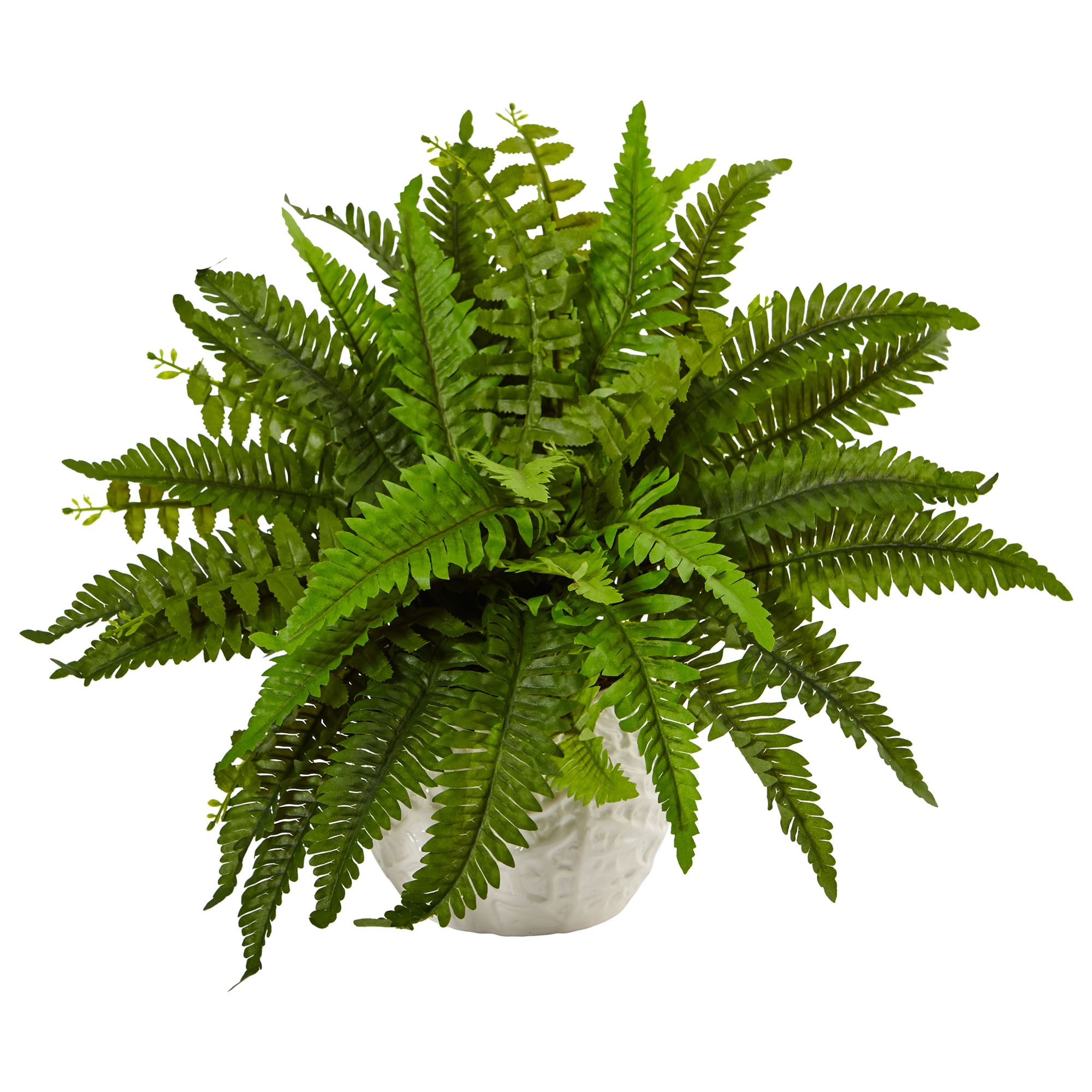 Nearly Natural 6308 14-Inches Green Indoor Desktop Fern Artificial plant