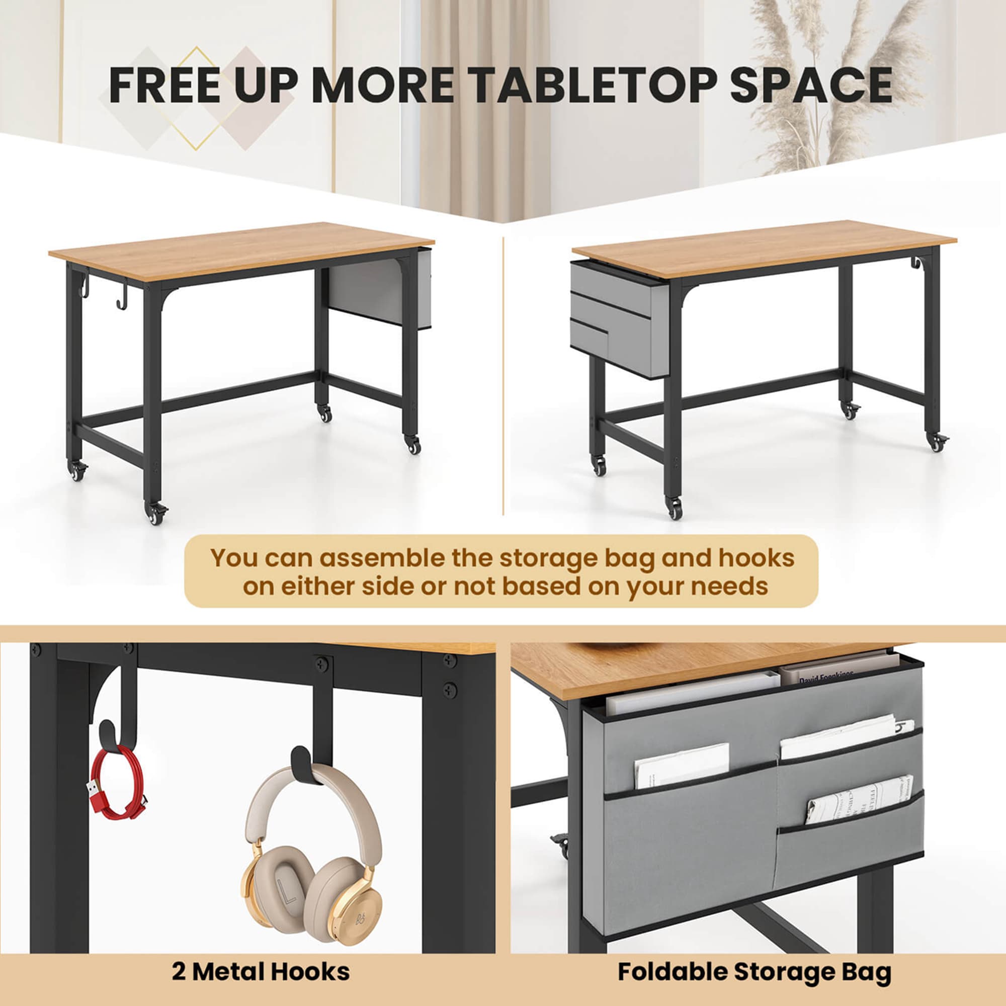 Costway HCST04047 desks - View #4
