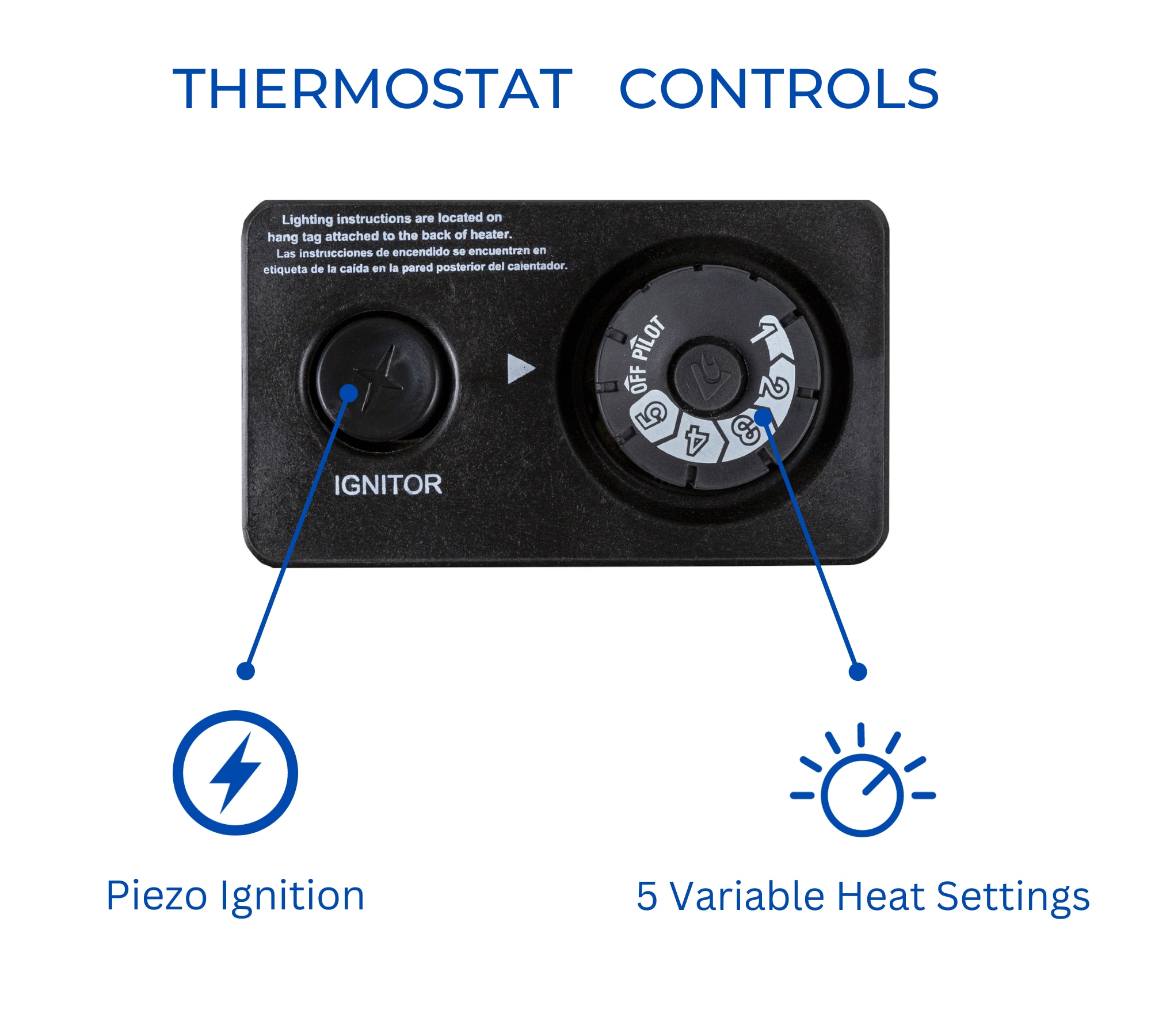 Bluegrass Living B30TNIR-BB Gas-Heaters - View #5