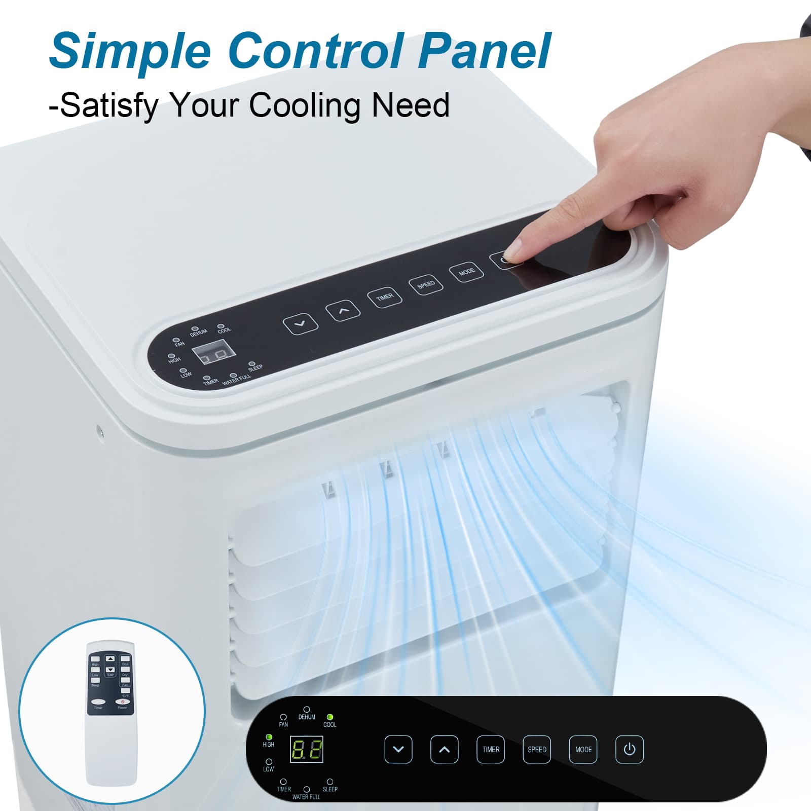 Qeetex LSHQQPHO-10FE3UOT Portable-Air-Conditioners - View #6