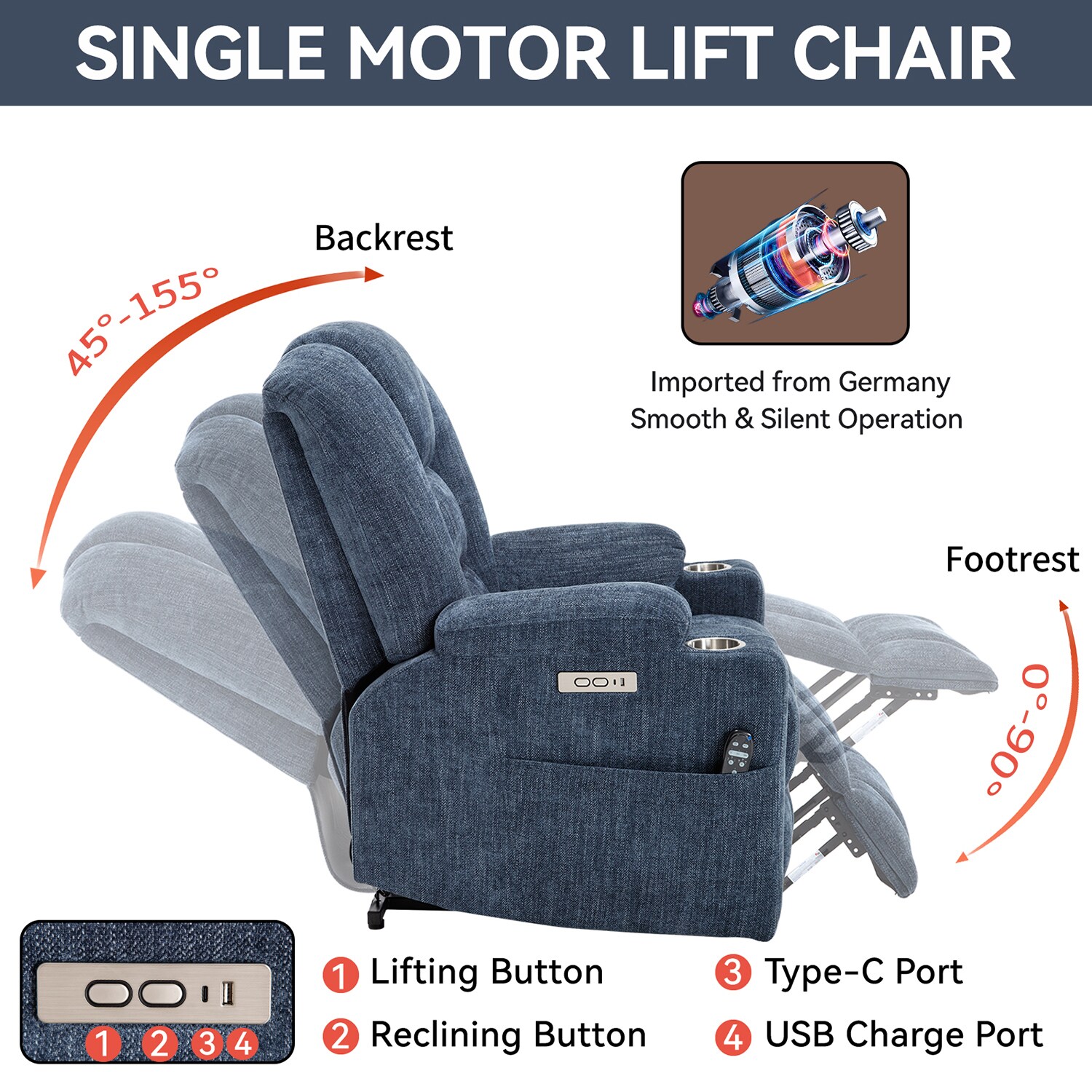 GZMR GZ-W2260 recliners - View #8