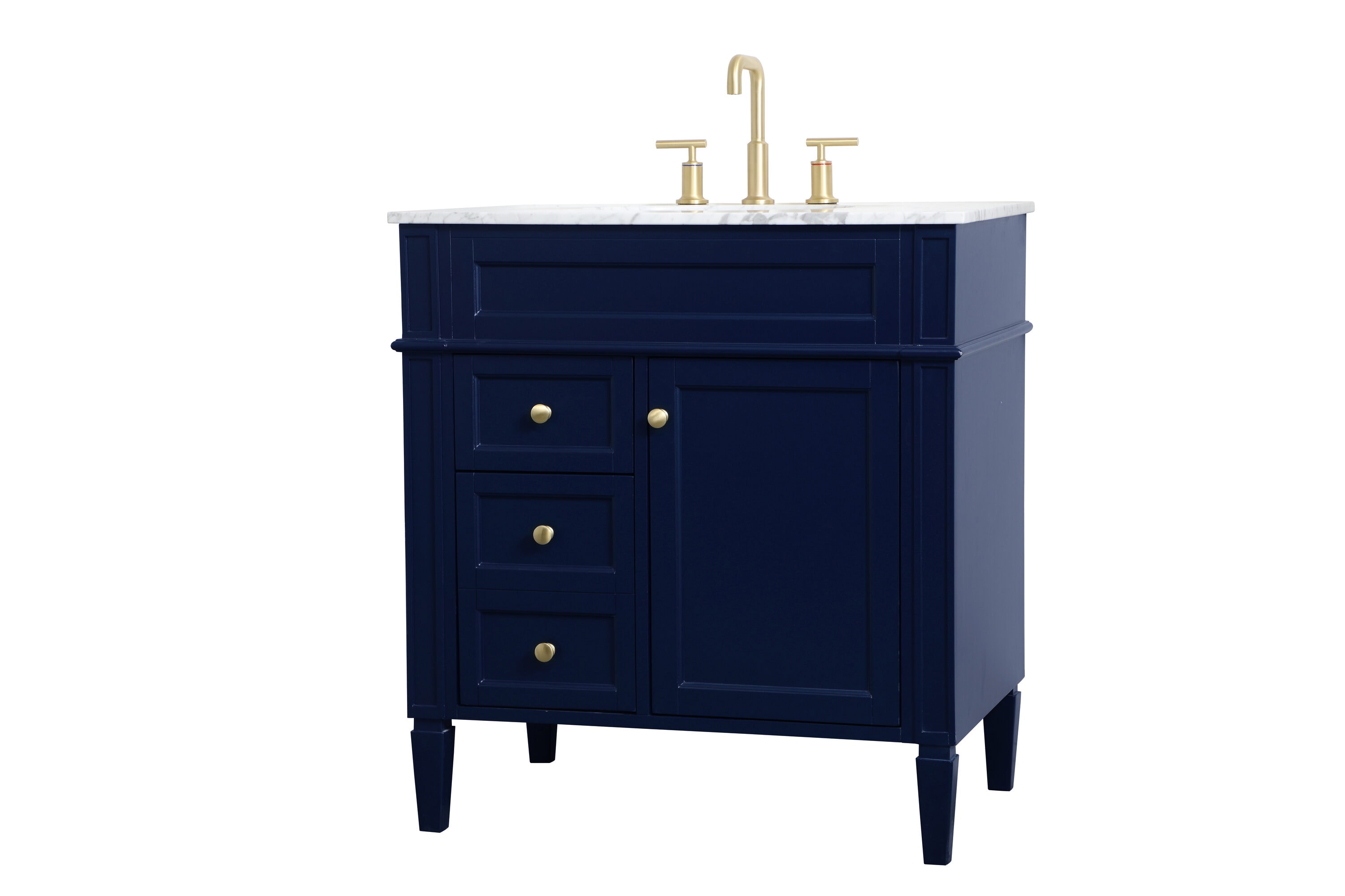 Elegant Decor FI37532BL Bath-Vanity-Combo - View #3