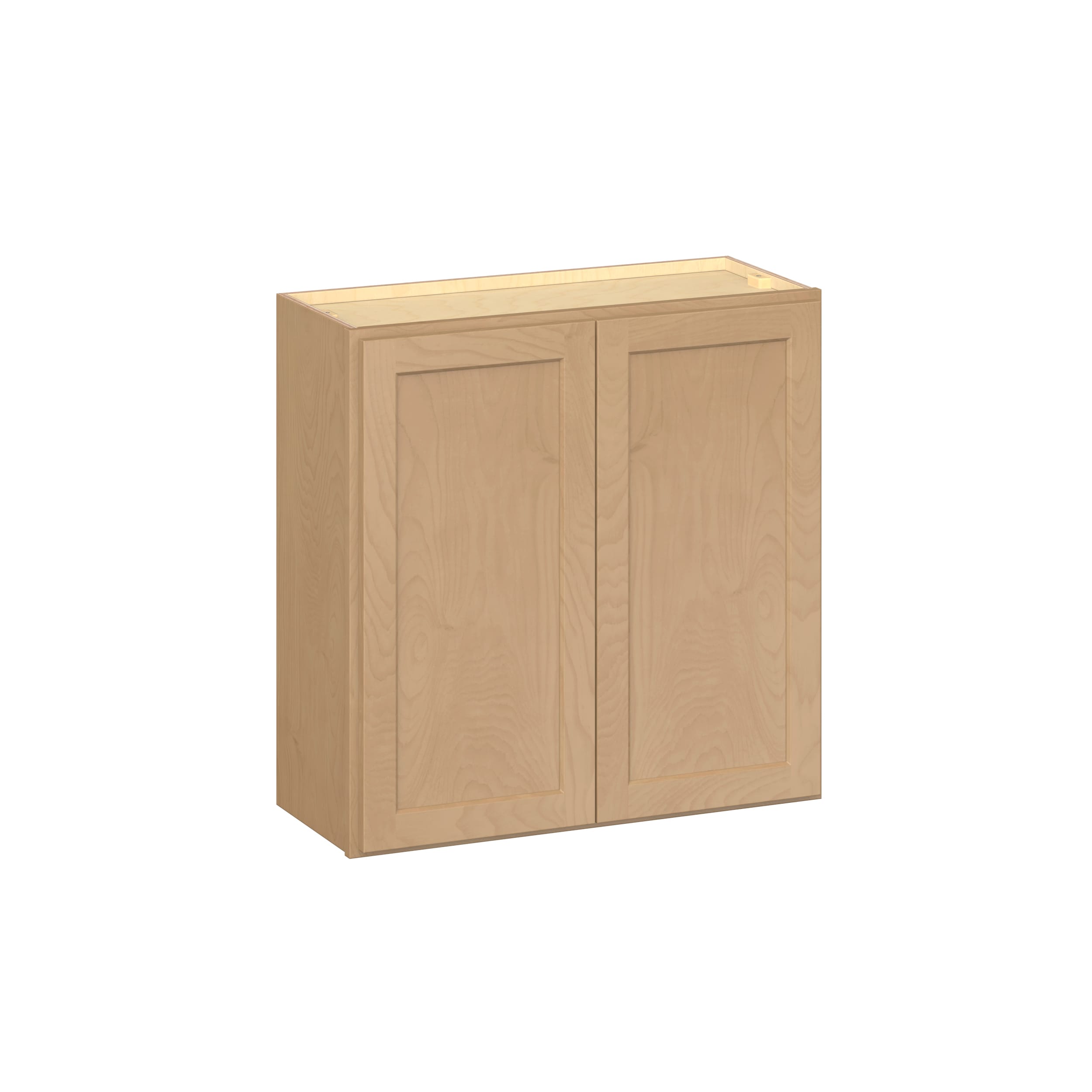 RELIABILT Parkstone II 30-in W x 30-in H x 13-in D Wheat Stained Birch Wall Fully Assembled Plywood Cabinet Flat Panel Shaker