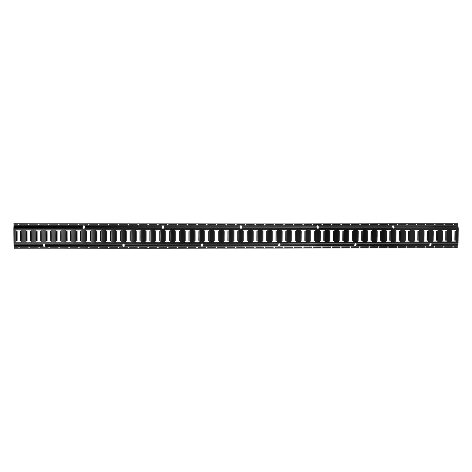 VEVOR E-Track Tie-Down Rails 4 Pack 7.7 ft E Track Rails Secures Cargo and Heavy Loads Up to 2000 lbs Trailer Tie-Down System Suitable for Garages Vans Motorcycle Tie Downs ATV Mountings
