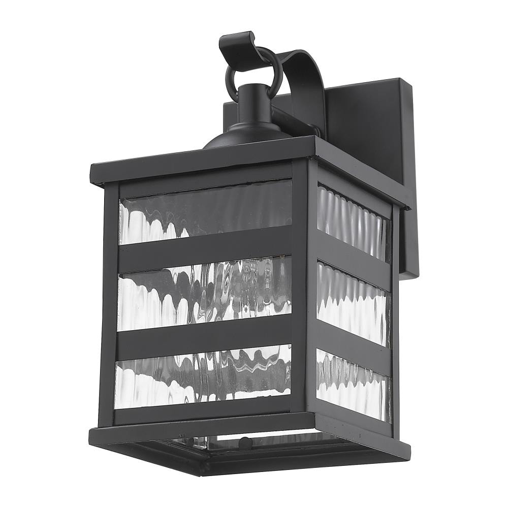 Acclaim Lighting 1672BK Morris 1 -Light 9.5-in H Matte Black Hardwired Outdoor Wall Light