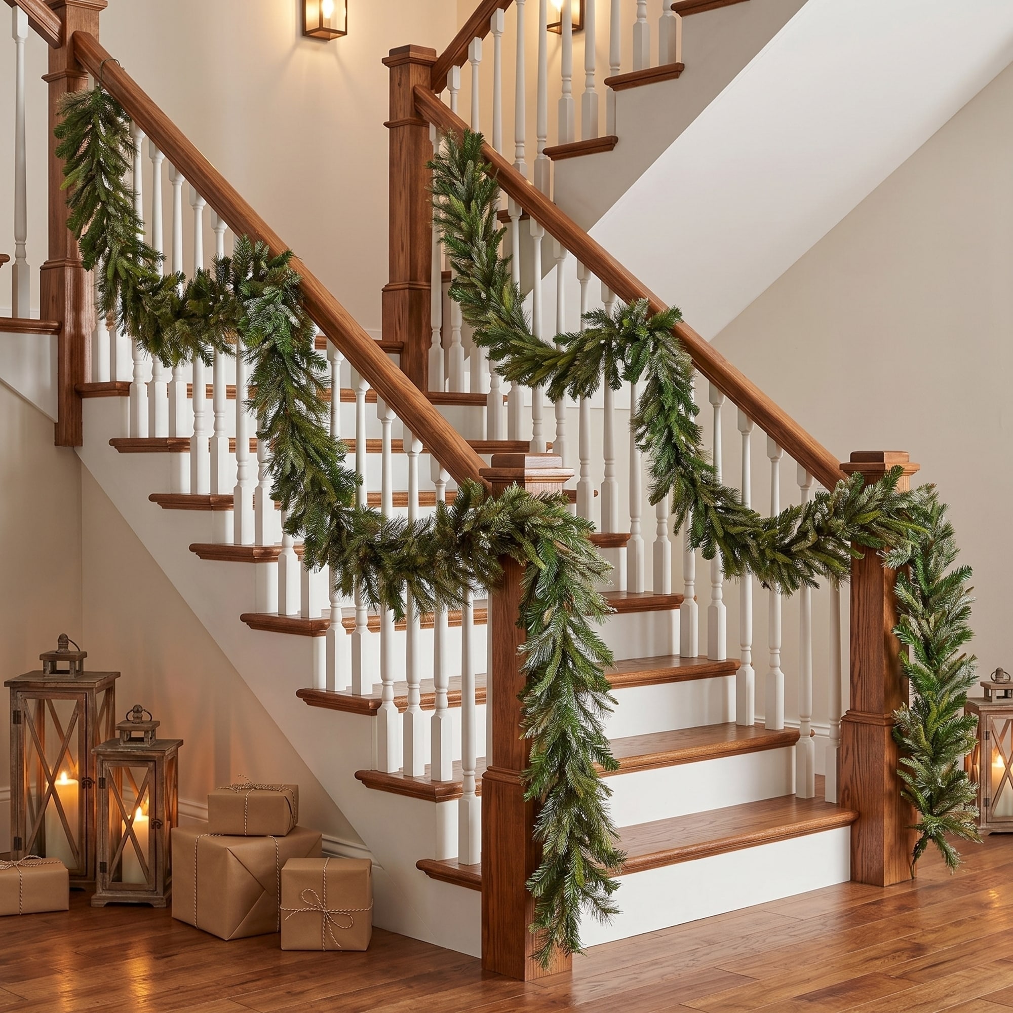 Vickerman A118322 Artificial-Christmas-Garland - View #2