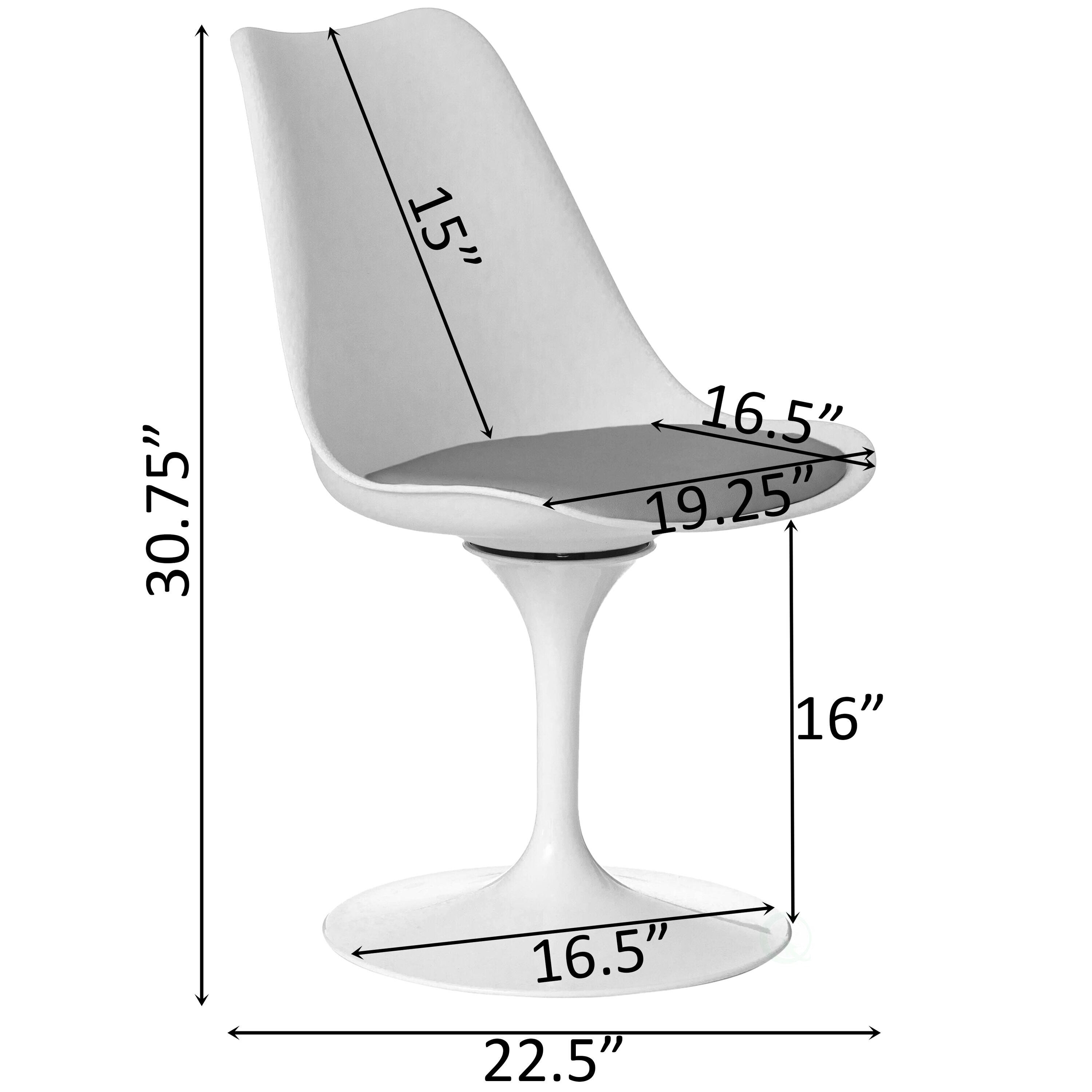 FABULAXE QI004628.GY.2 chairs - View #6