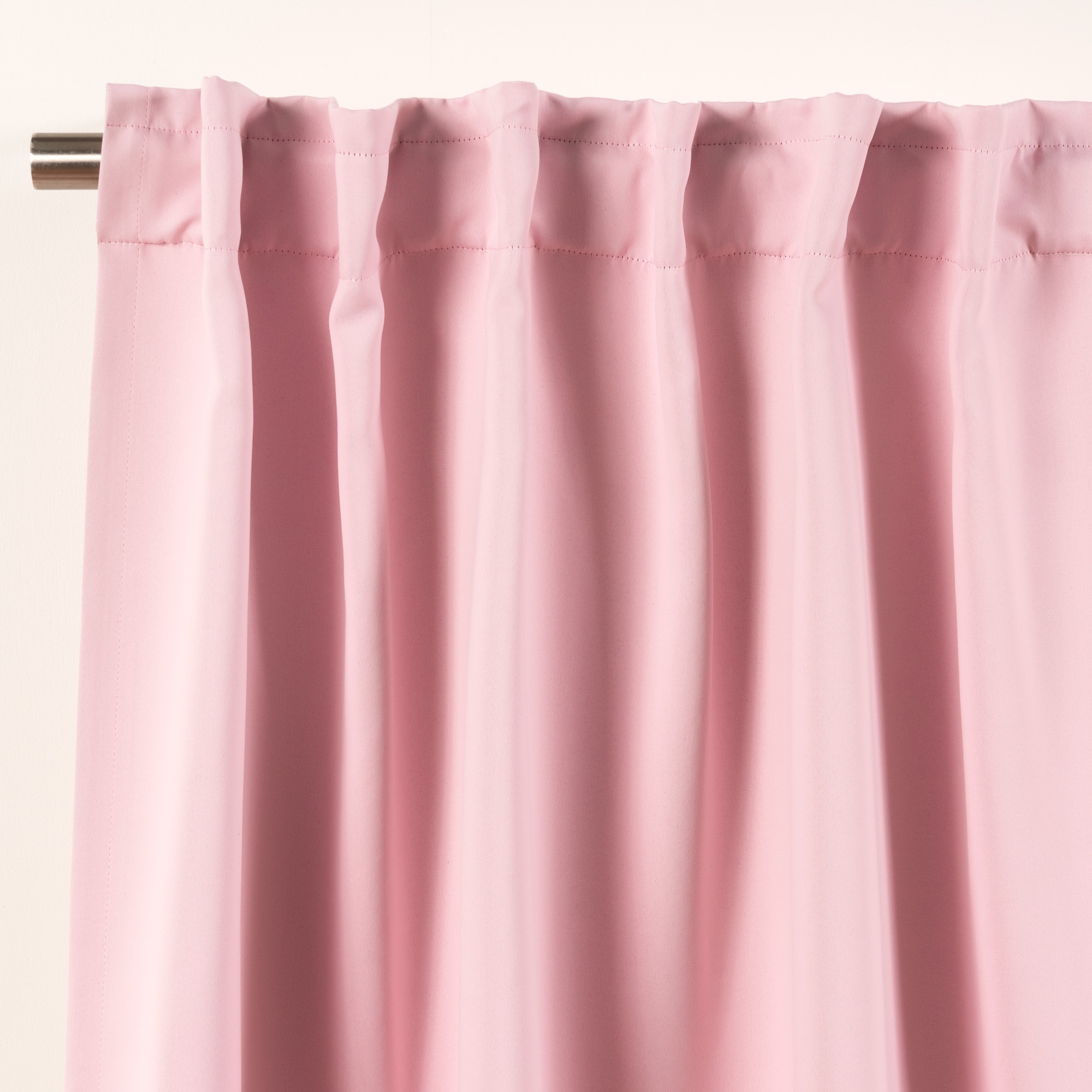 Best Home Fashion SOLID-120-LIGHT.PINK curtains - View #2