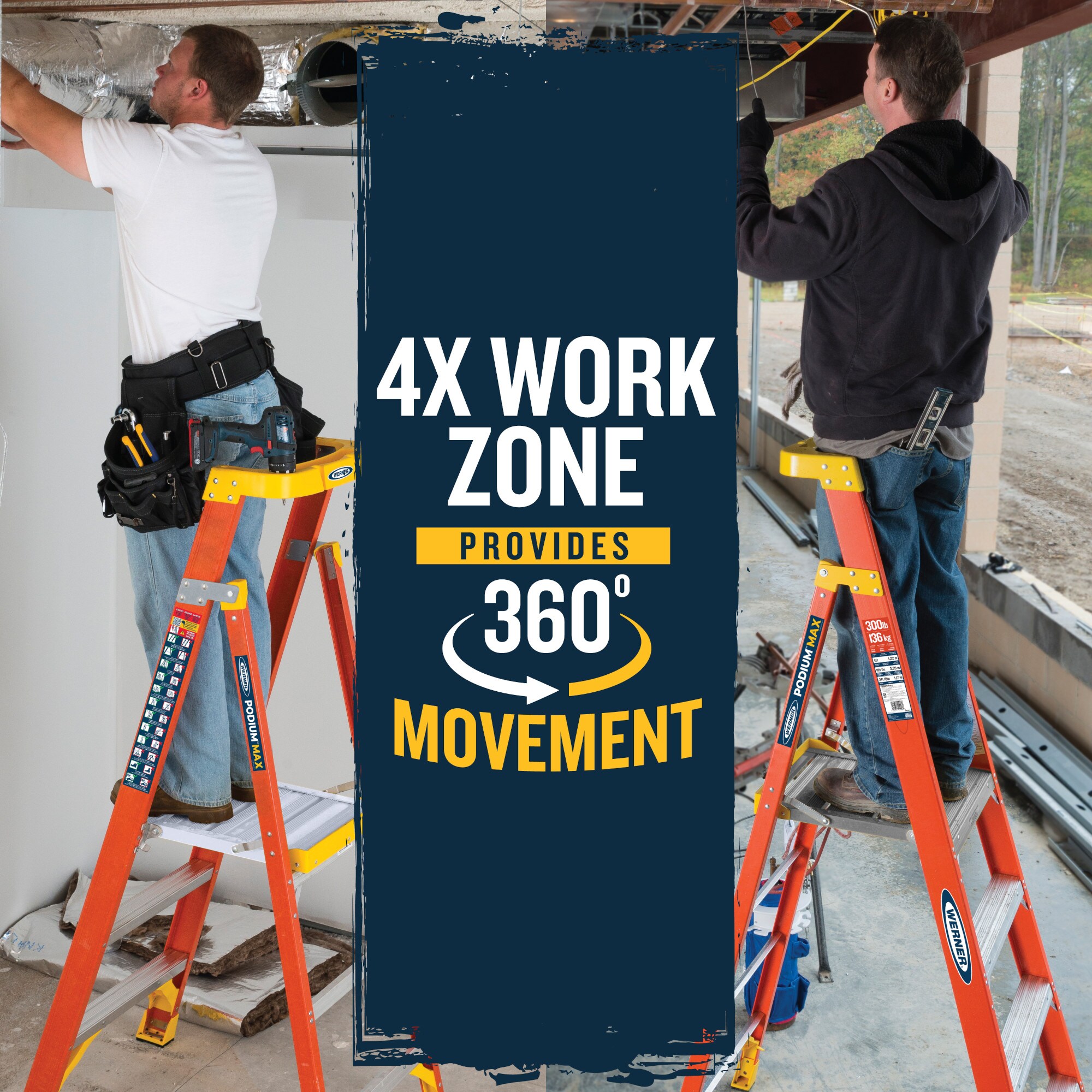 Werner PD6203 Step-Ladders - View #4