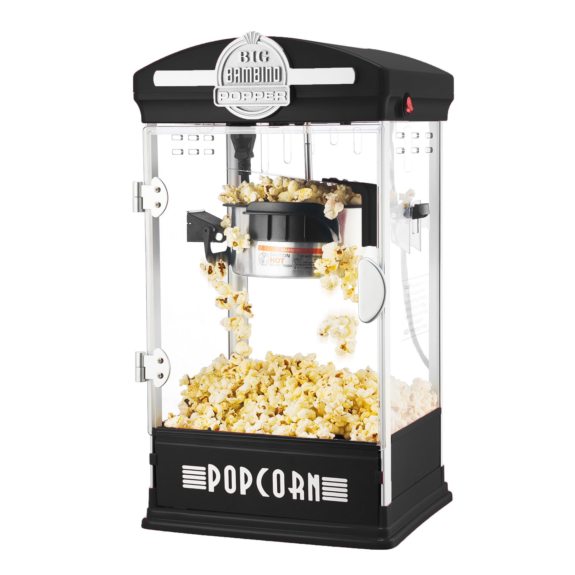 Popcorn Machine Stand and Storage on Wheels