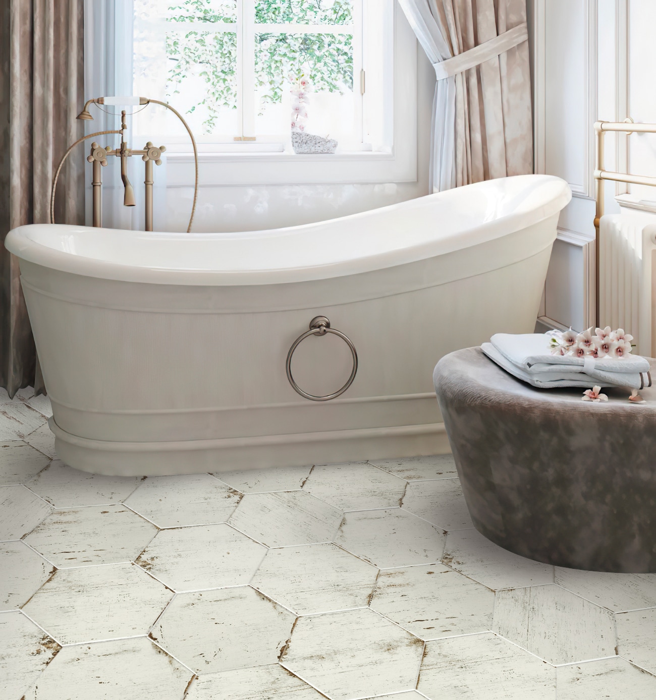 Apollo Tile Dark Gray 14-in x 14-in Matte Porcelain Stone Look Tile (10-sq. ft/ Carton)
