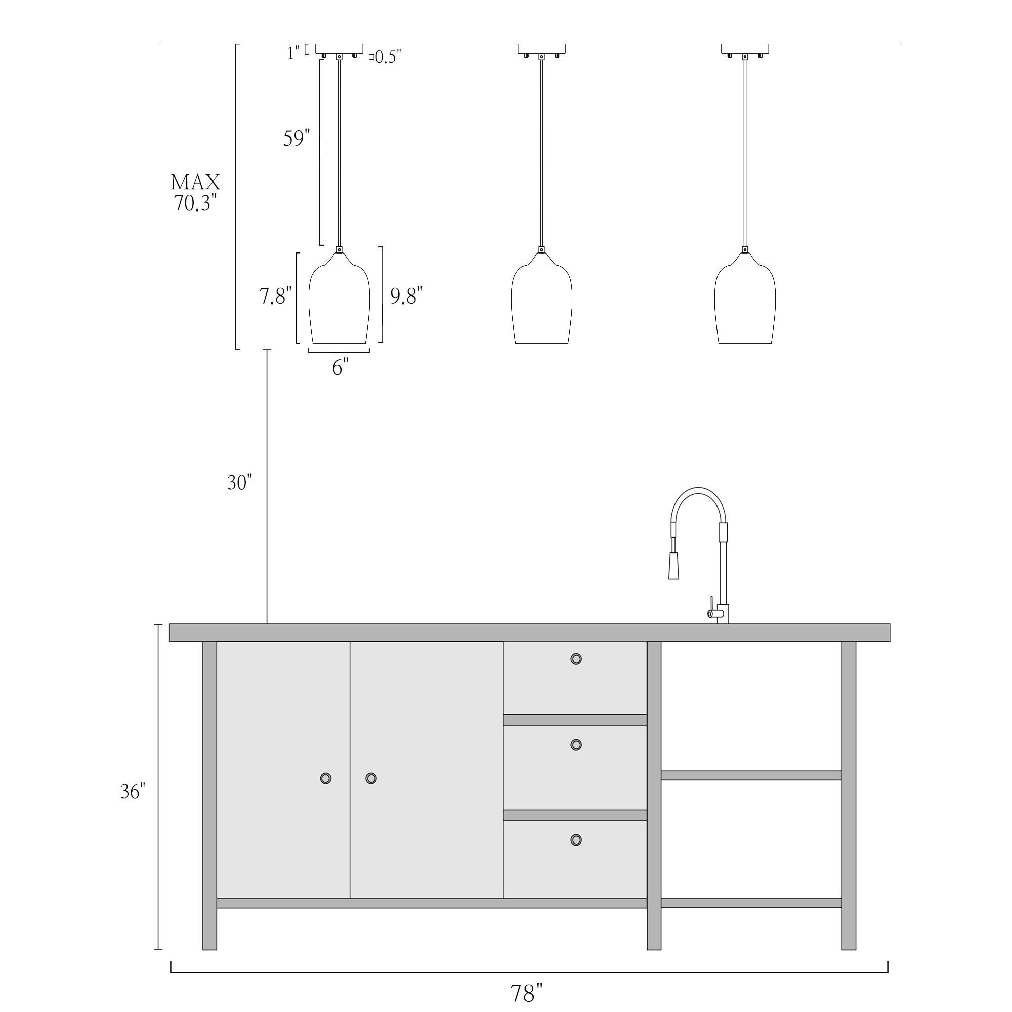 LNC HA04991P Pendant-Lights - View #12