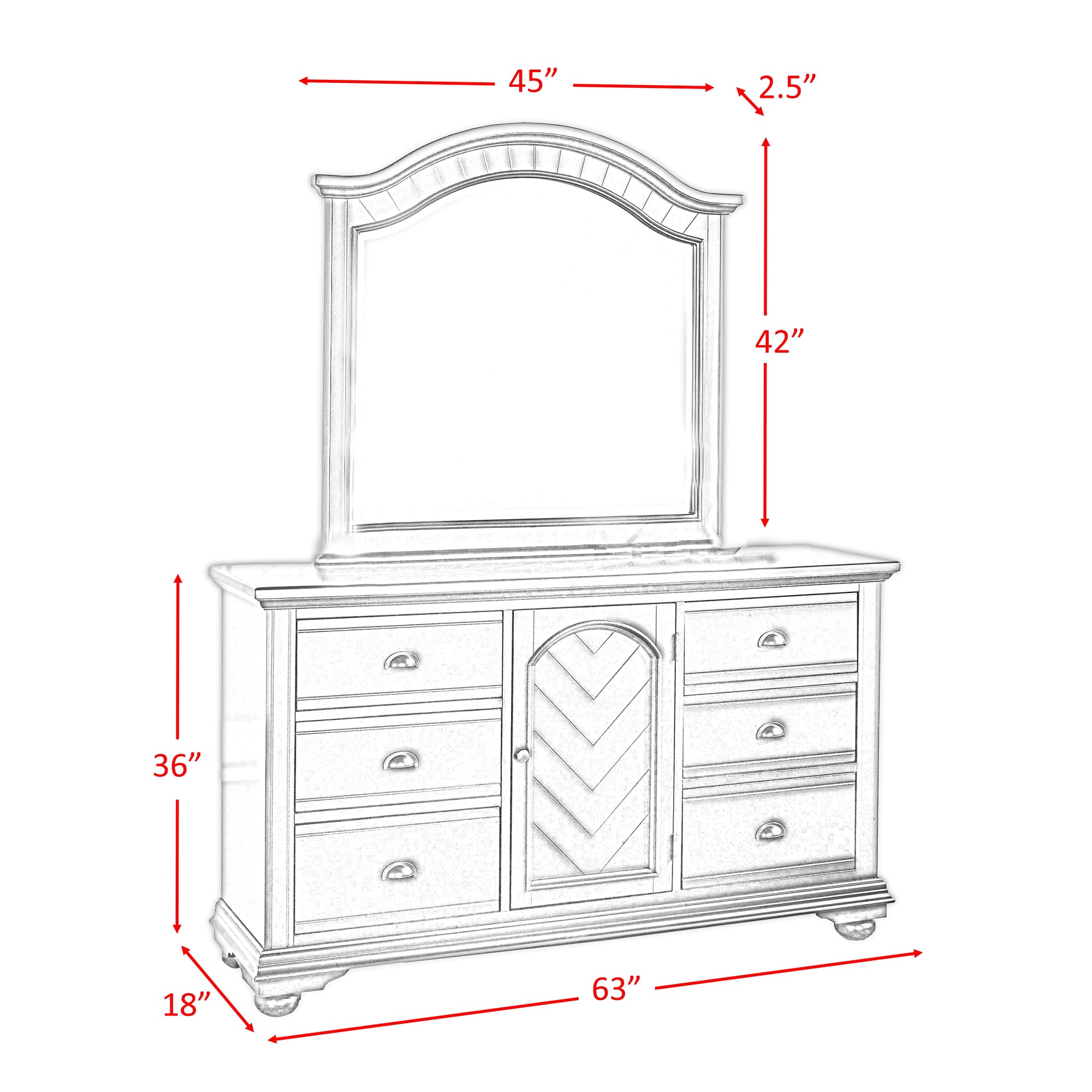 Picket House Furnishings BP700QB5PC Bedroom-Sets - View #11