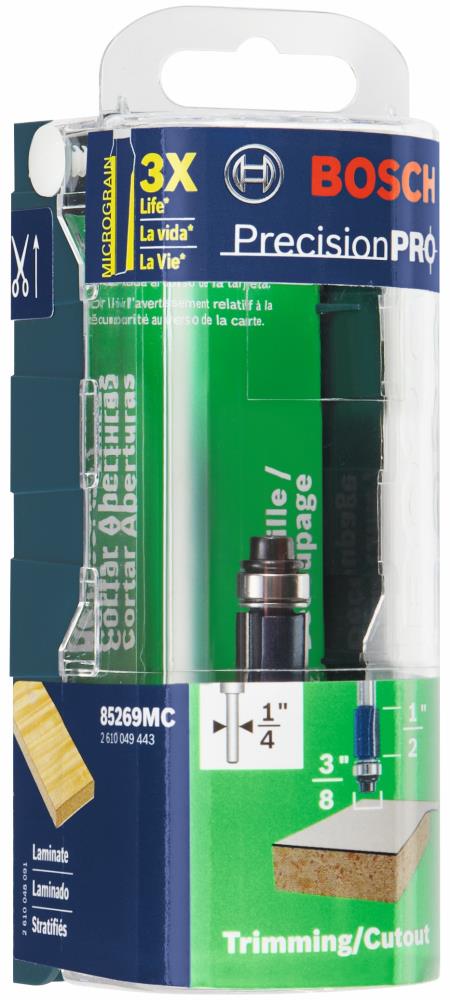 Bosch 85269MC Trimming-Cutout-Router-Bits - View #2