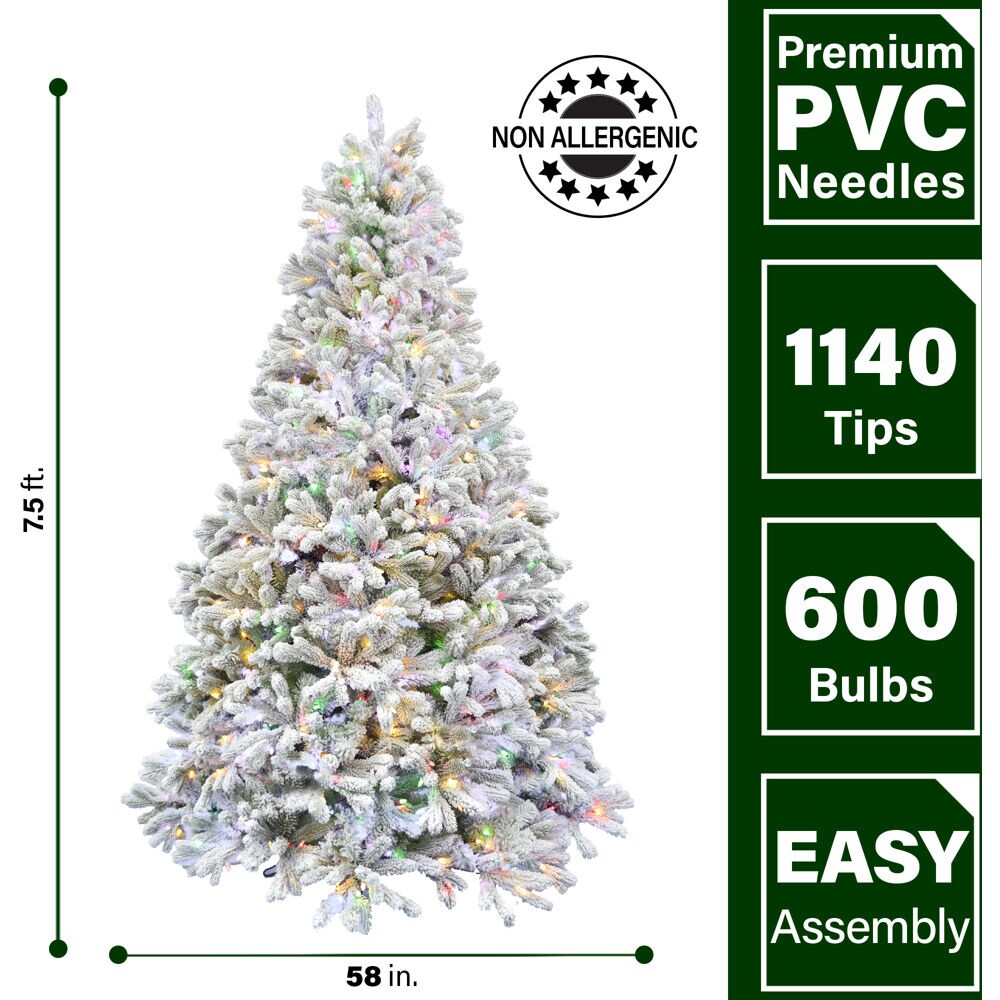 Fraser Hill Farm FFHTA075-6SN Artificial-Christmas-Trees - View #5