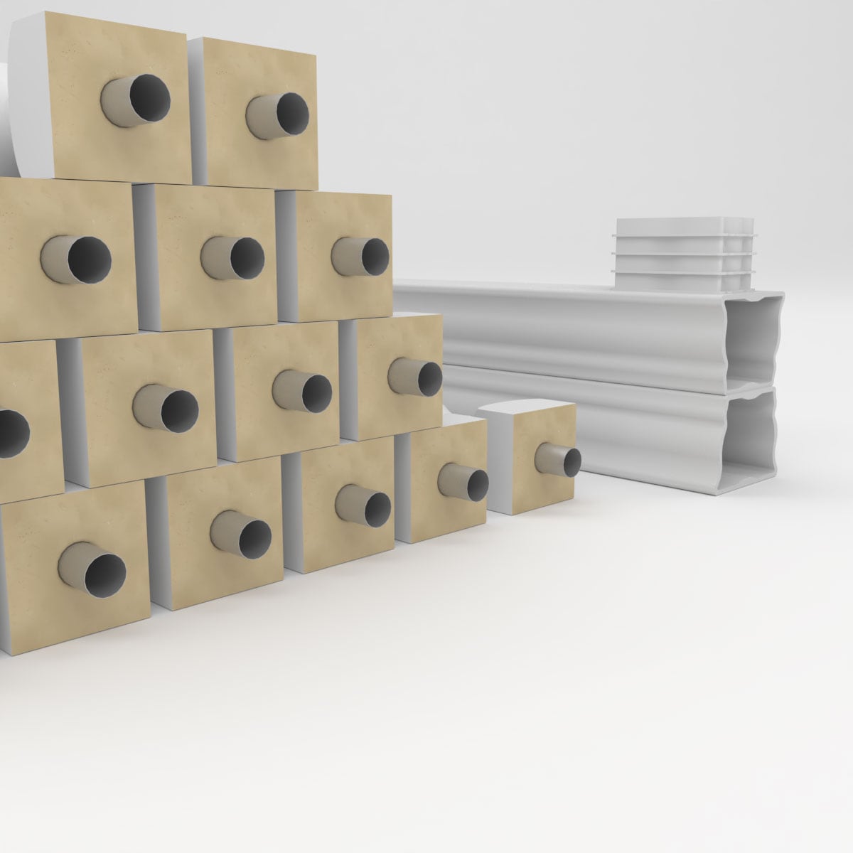 Ekena Millwork BALK38X156AVG railings - View #6